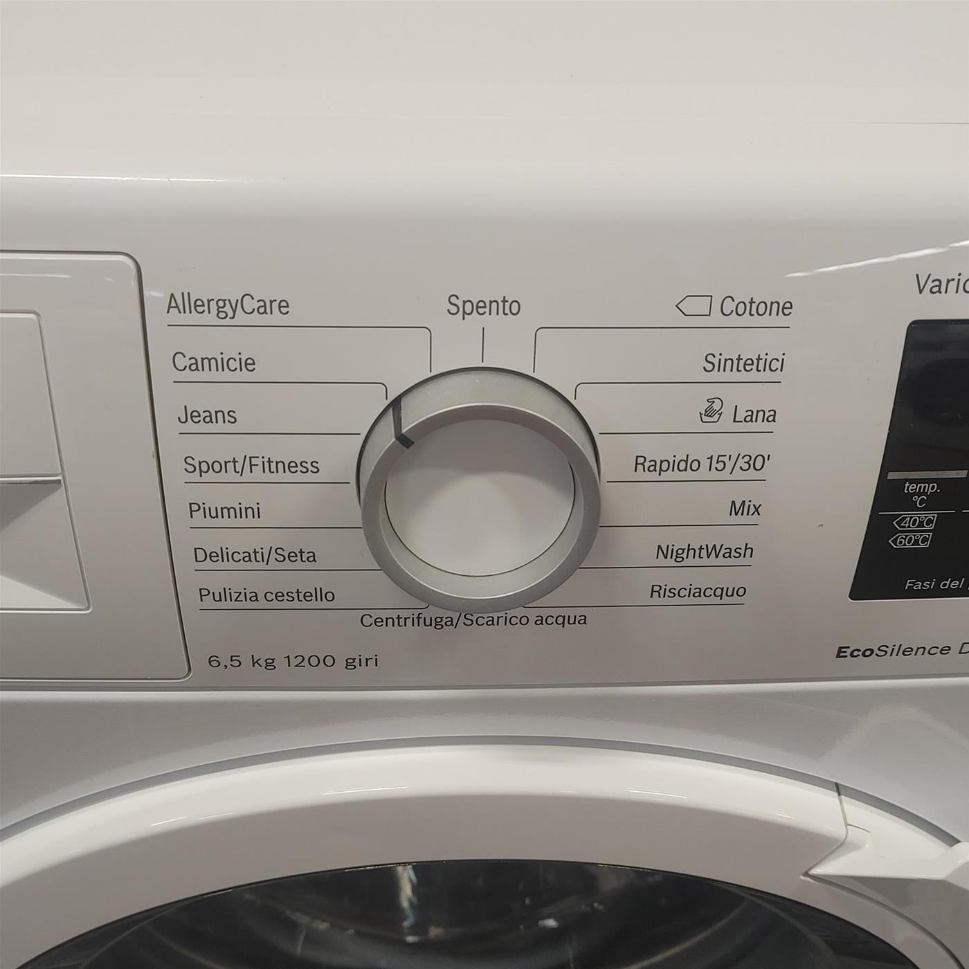 Lavatrice Bosch Serie 6 WLT24427IT Caricamento frontale 6,5 kg 1200 Giri/min Bianco