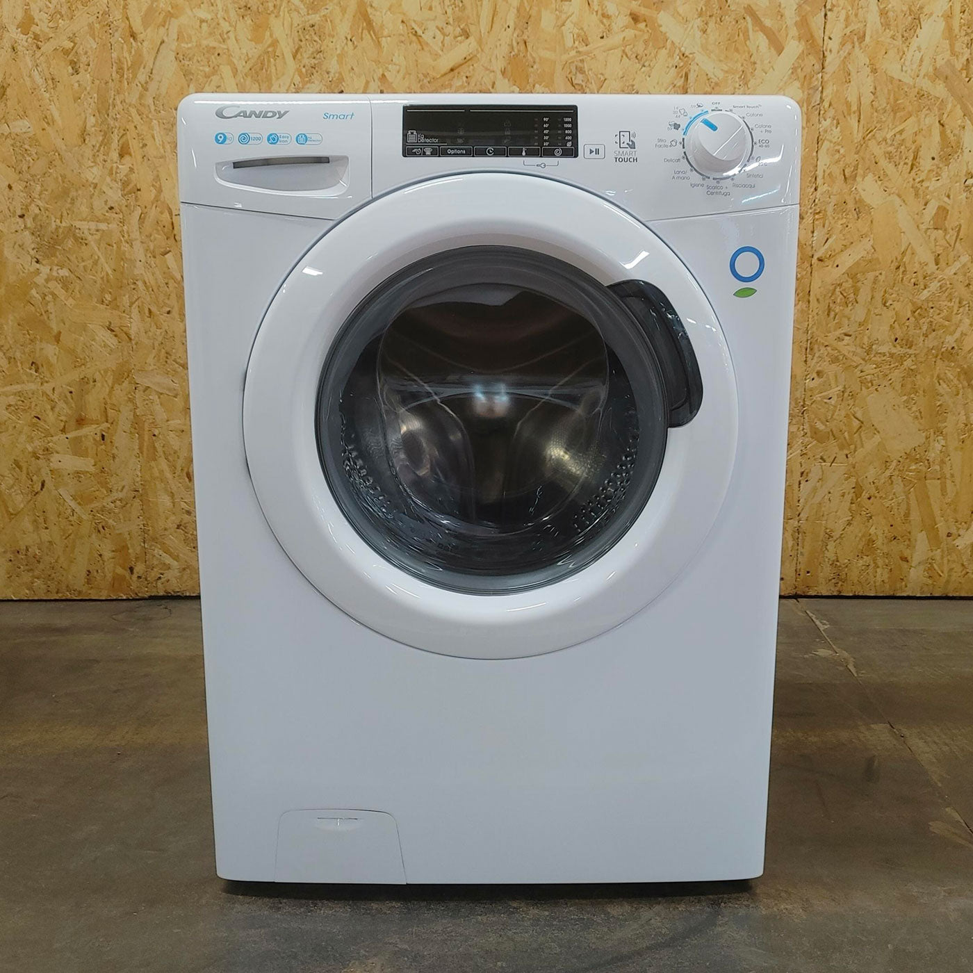 Candy Smart CSS129TW4-11 lavatrice Caricamento frontale 9 kg 1200 Giri/min Bianco