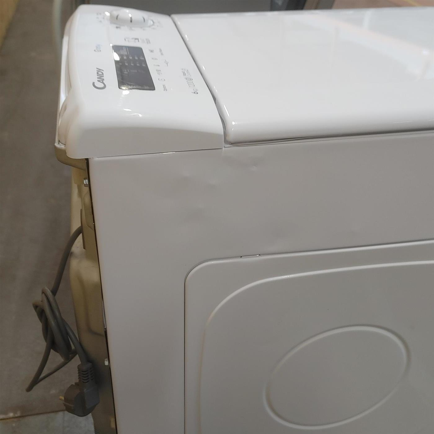 Lavatrice Candy Easy EYT 1262DWE/1-S Carica dall'alto 6 kg 1200 giri Bianco