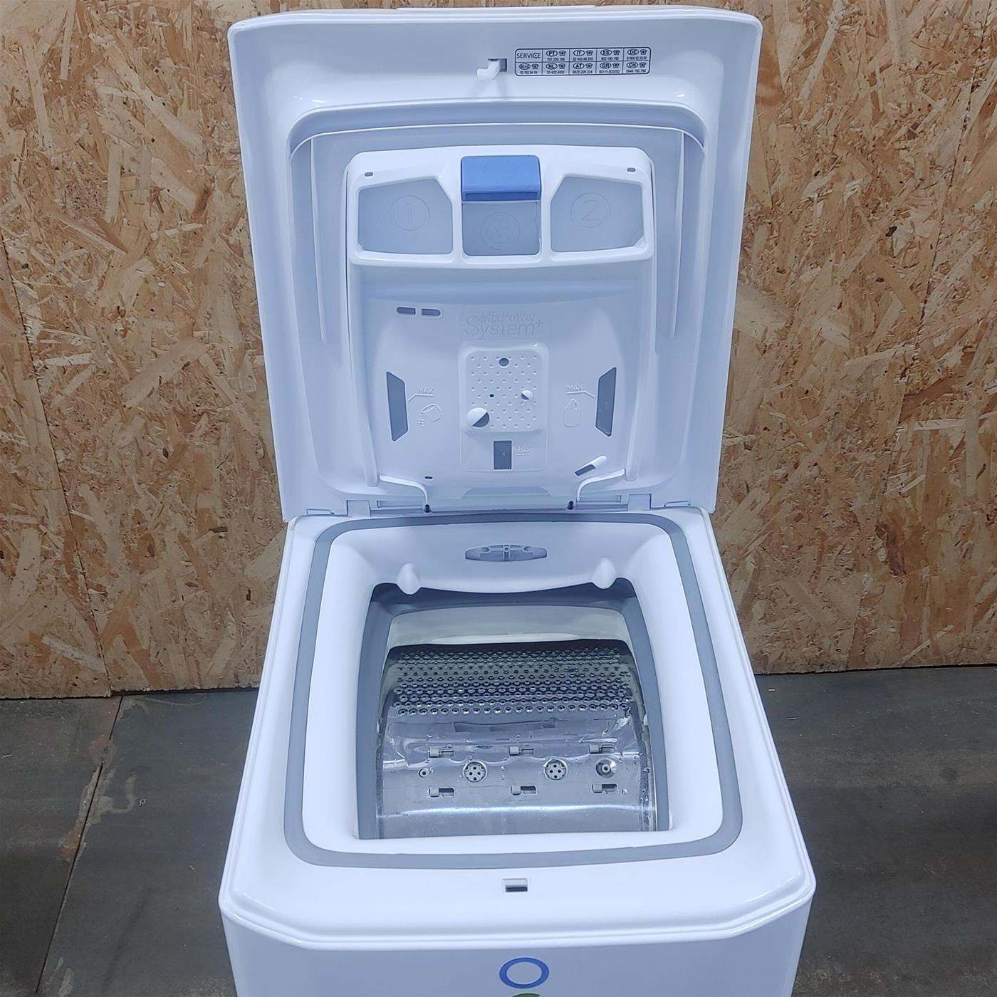 Candy Smart Inverter CSTG 27TMV5/1-11 lavatrice Caricamento dall'alto 7 kg 1200 Giri/min Bianco