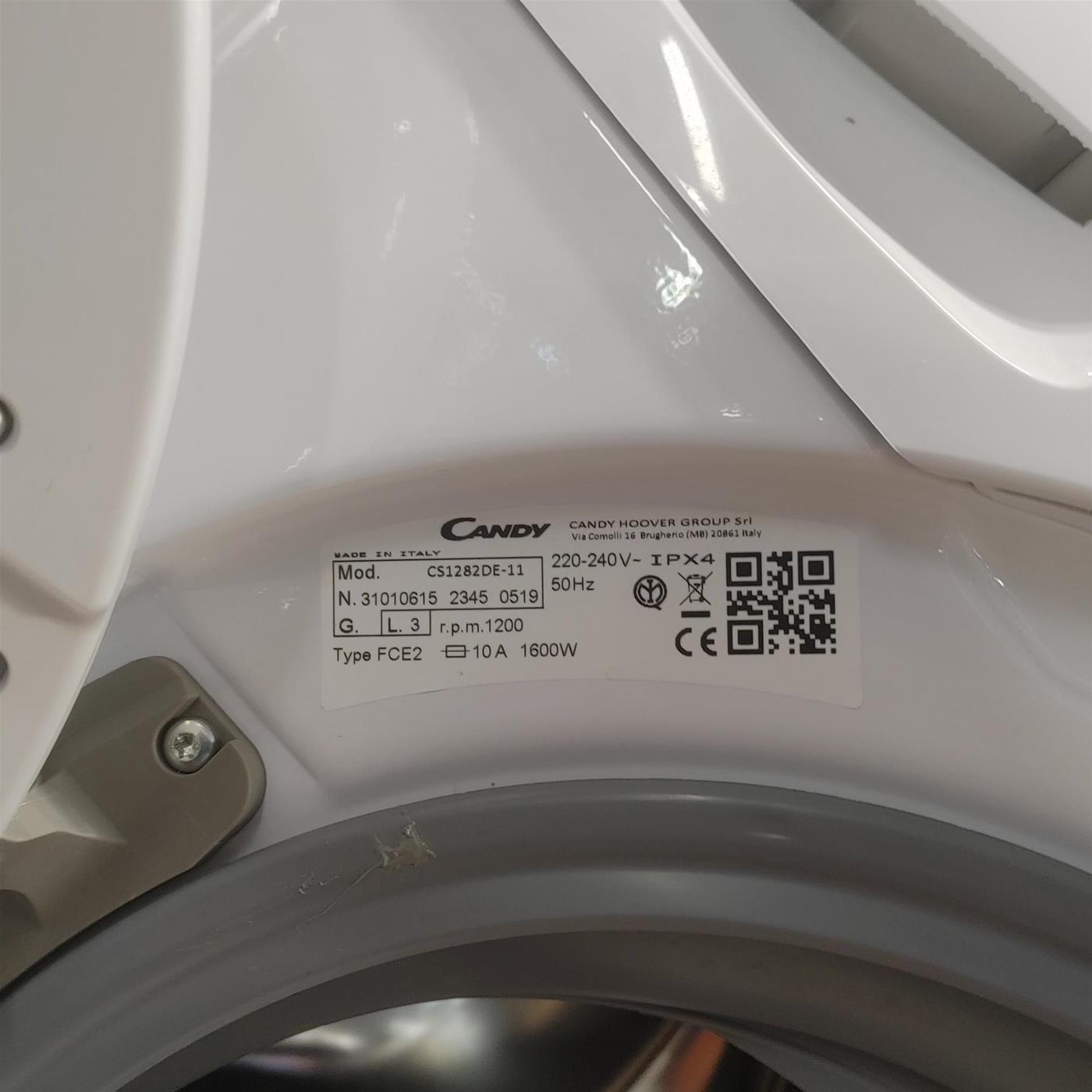 Lavatrice Candy Smart CS1282DE-11 8 Kg