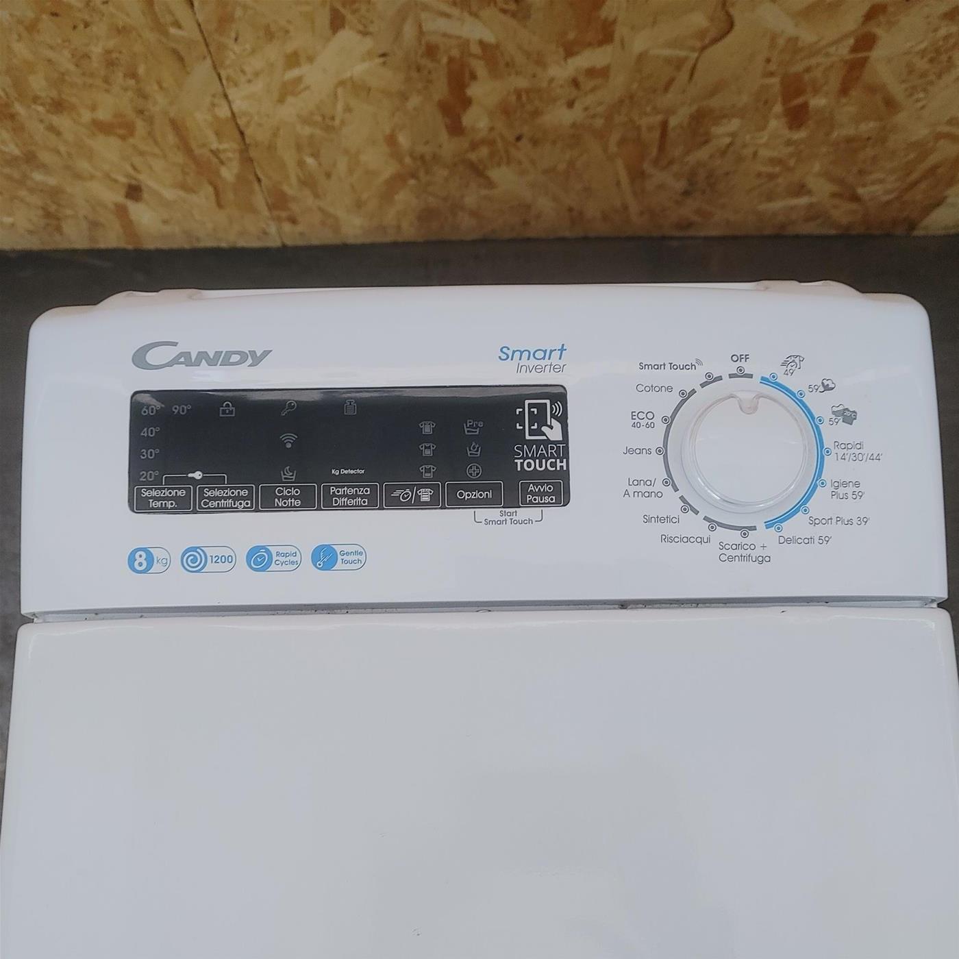 Lavatrice Candy Smart inverter CSTG 28TMV5/1-11 8 Kg