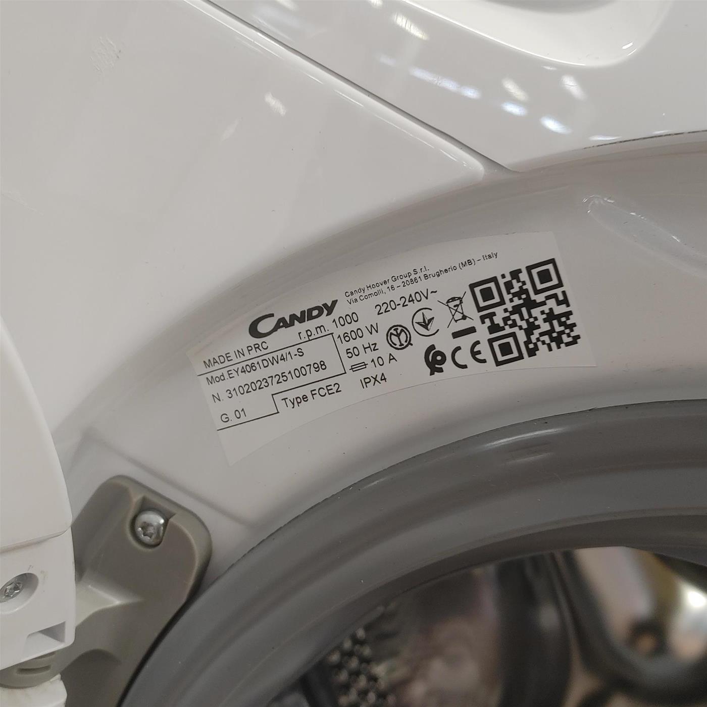 Lavatrice Candy EY4061DW4/1-S 6 Kg