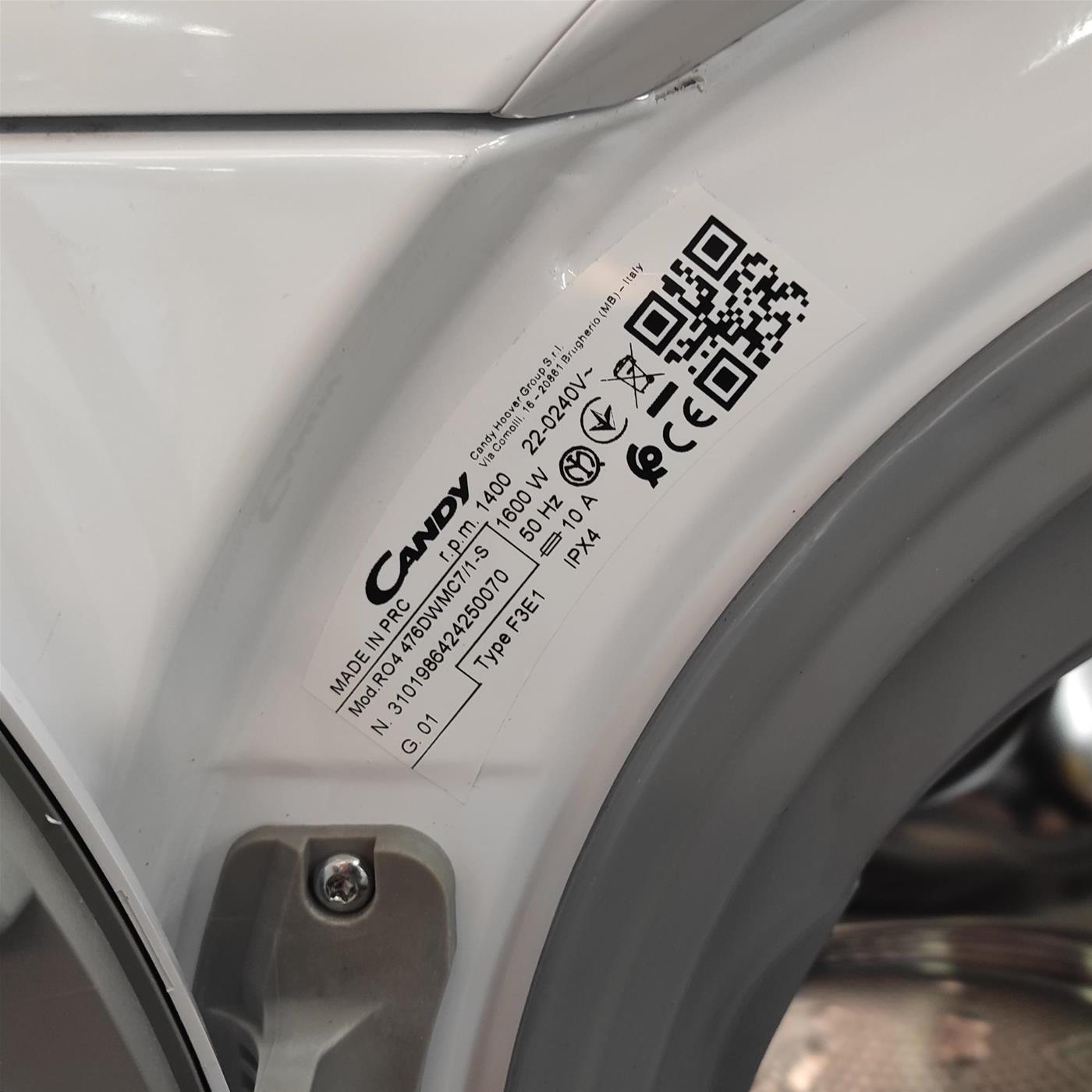 Lavatrice Slim Candy RapidÓ RO4 476DWMC7/1-S  Classe A 7 Kg