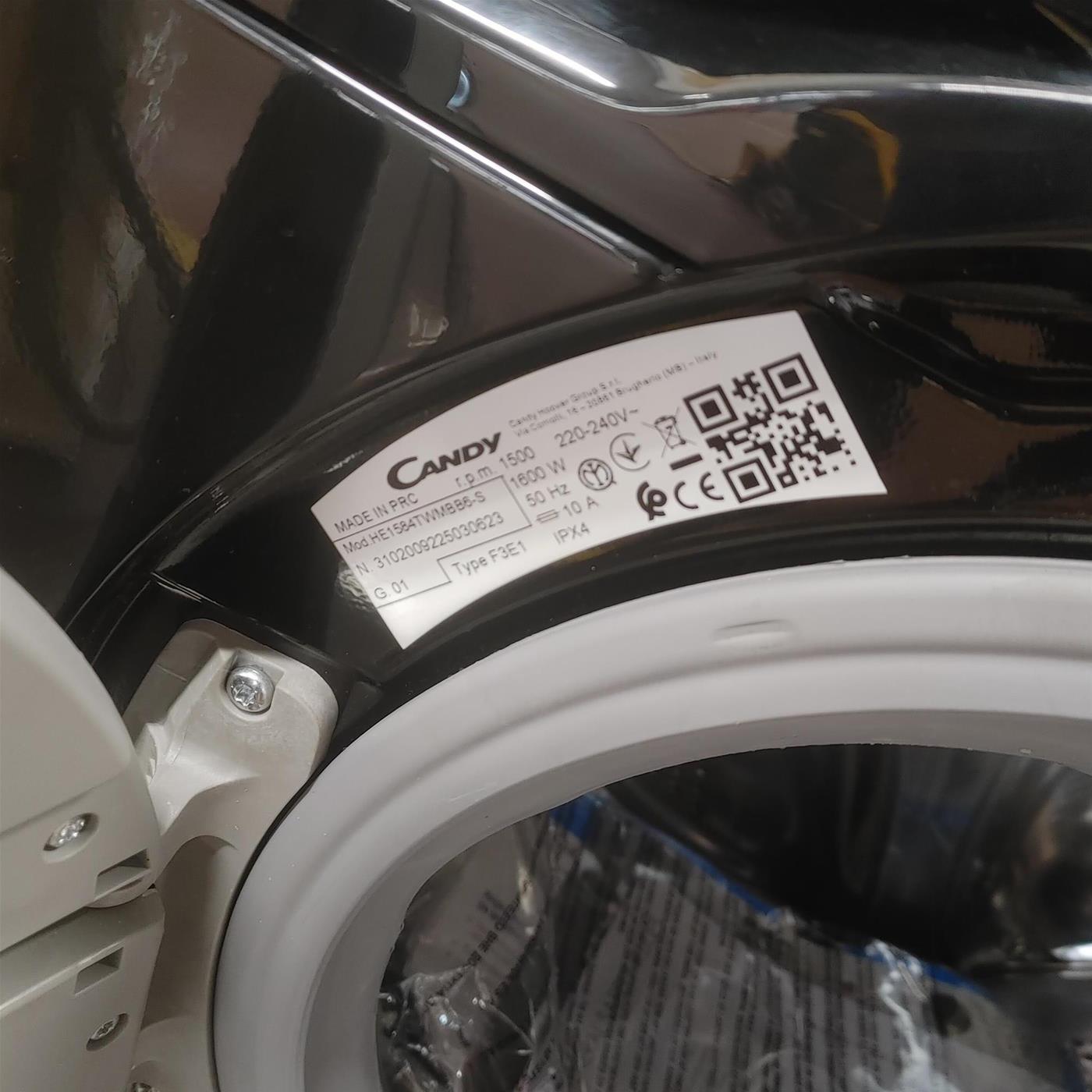 Lavatrice Candy Ultra Hygiene HE1584TWMBB6-S 8 Kg