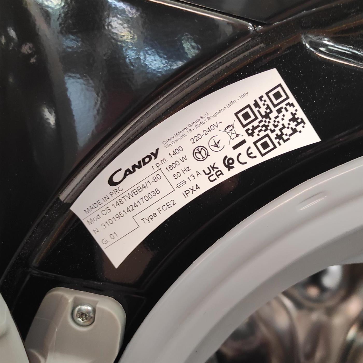 Lavatrice Candy Smart CS 148TWBB4/1-80 8 Kg