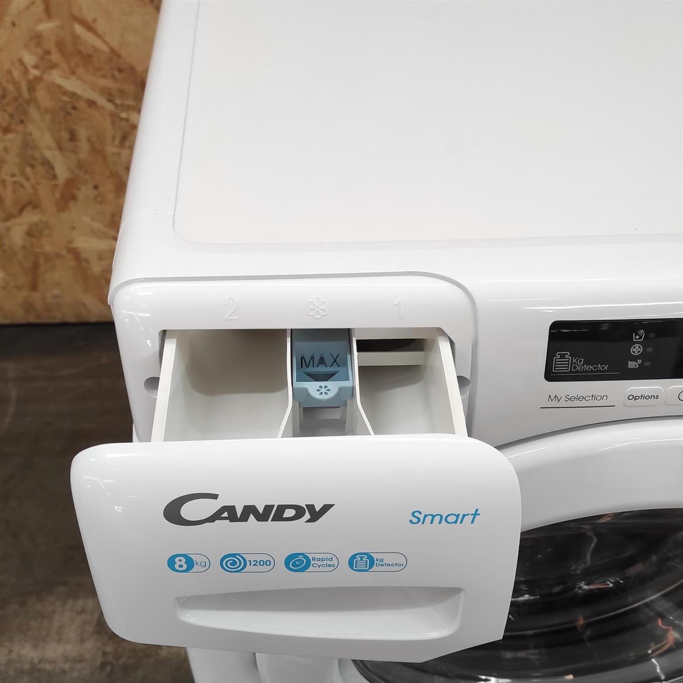 Lavatrice Candy Smart CS 1282DE-S 8 Kg