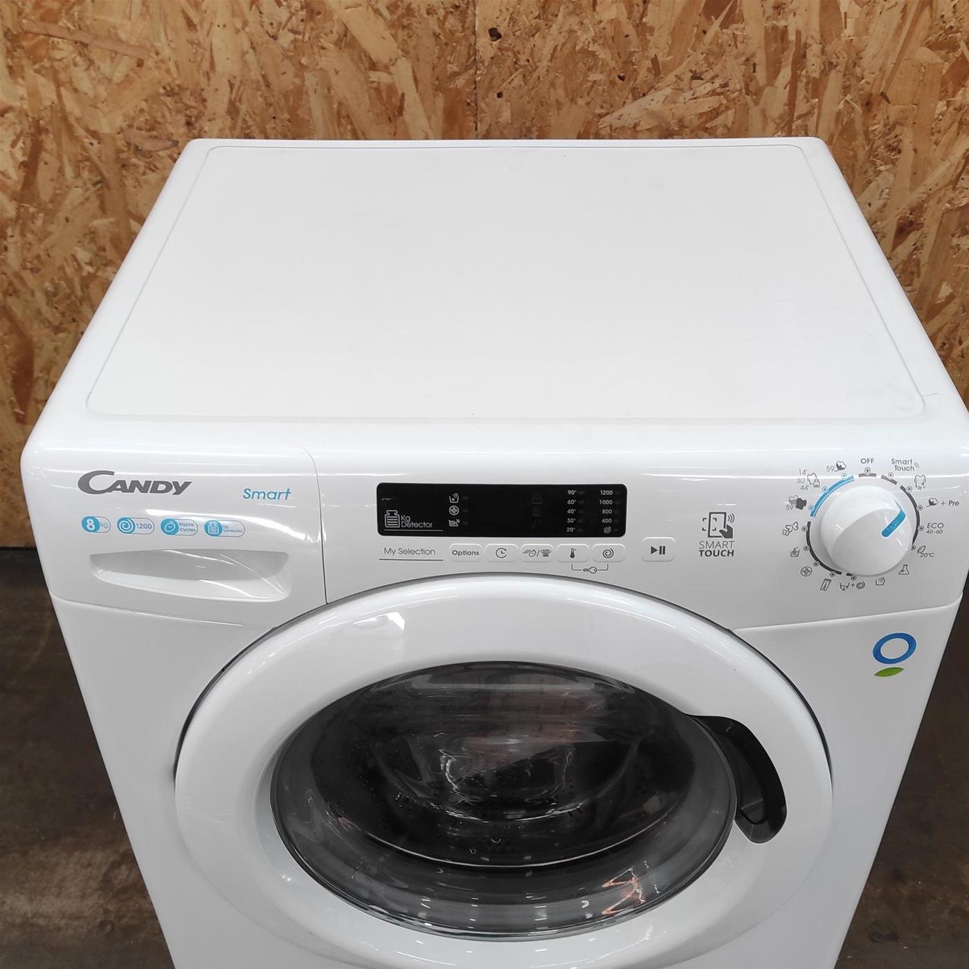 Lavatrice Candy Smart CS 1282DE-S 8 Kg