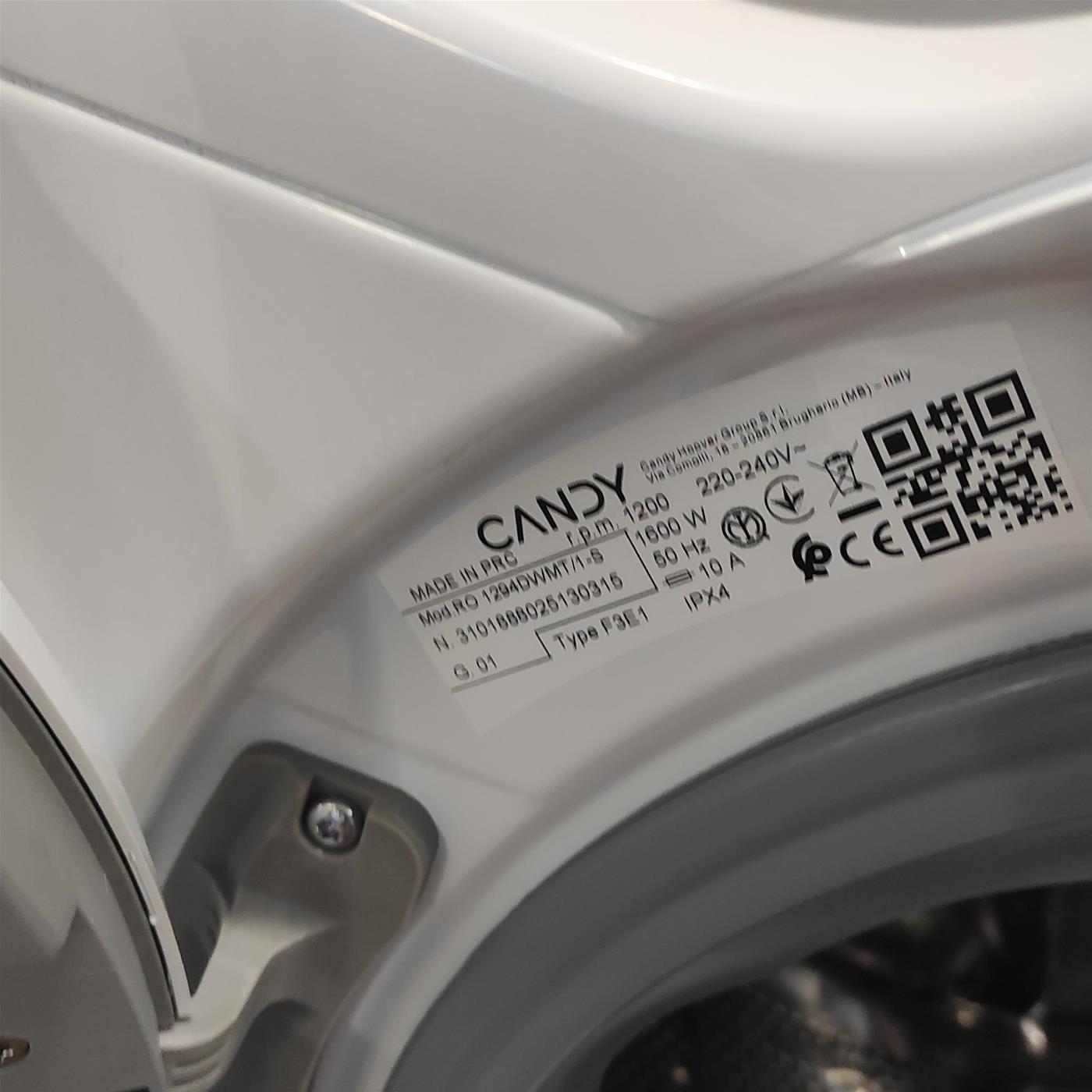 Lavatrice Candy RapidÓ RO 1294DWMT/1-S 9 Kg