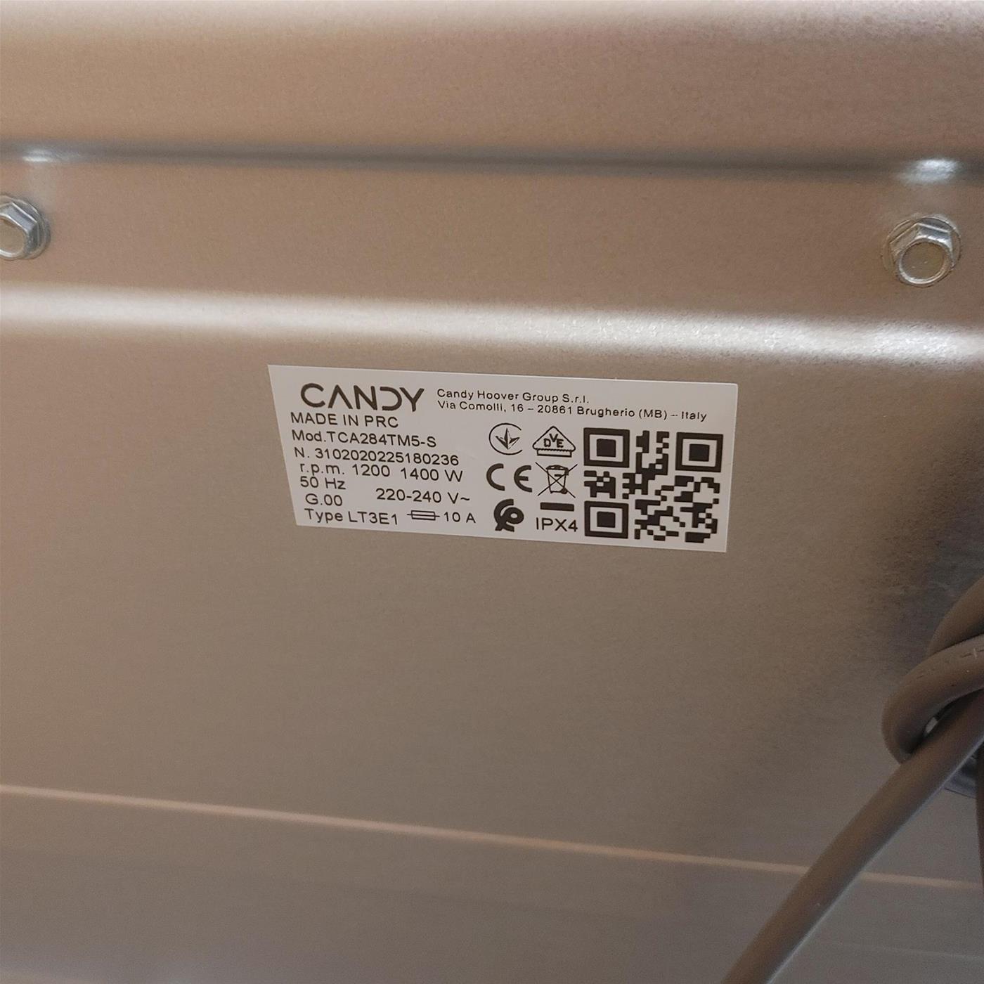 Lavatrice Candy ProWash 500 Wi-Fi Smart Wash TCA284TM5-S 8 Kg
