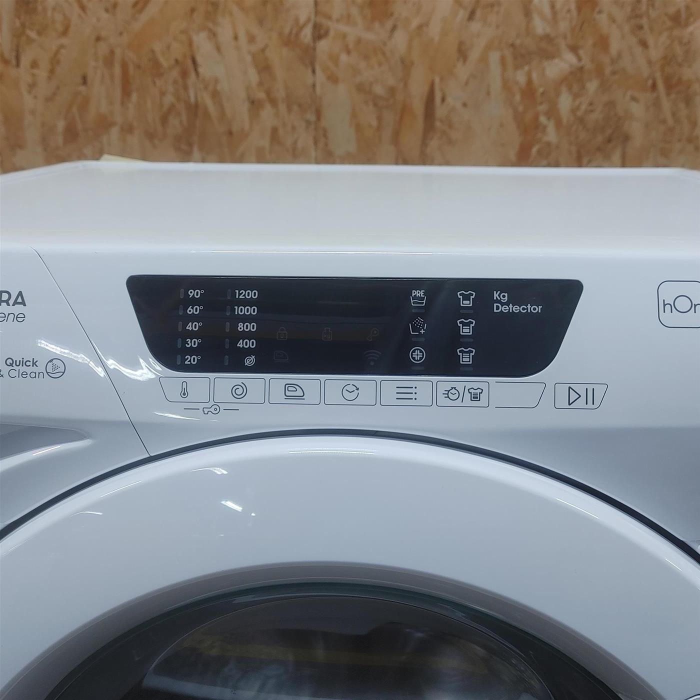 Lavatrice Candy Ultra Hygiene HE 1284TWM6/1-S Classe A Wi-Fi 8 Kg