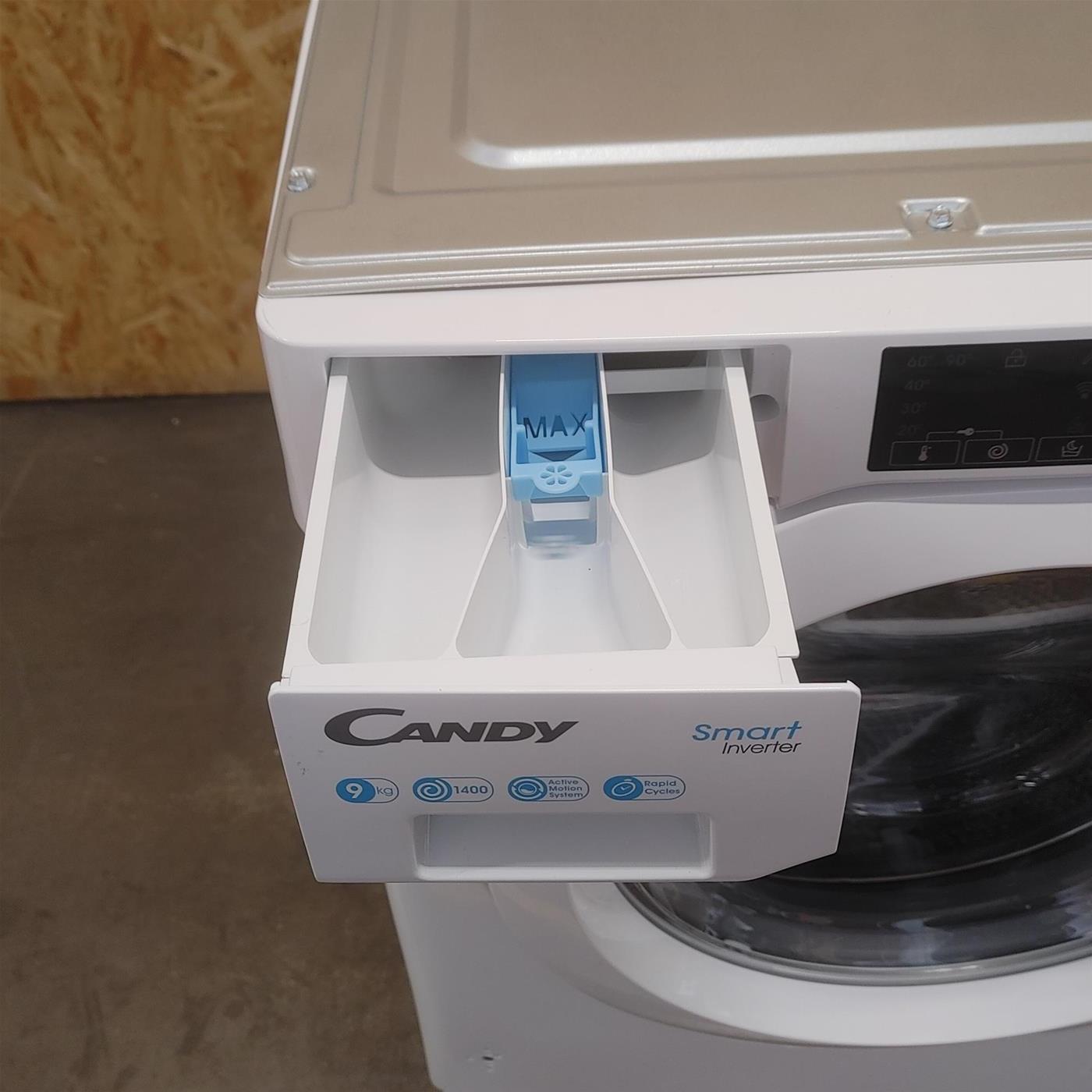 Lavatrice Candy Smart Inverter CBWO 49TWME-S Classe A 9 Kg