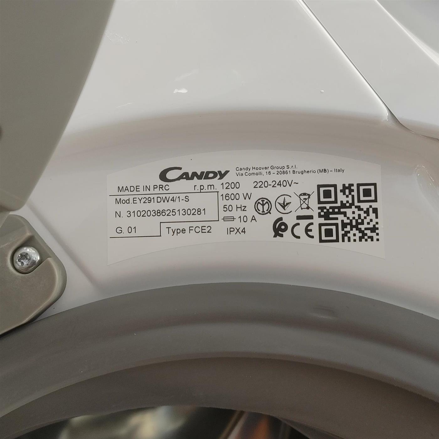 Lavatrice Candy EY291DW4/1-S 9 Kg
