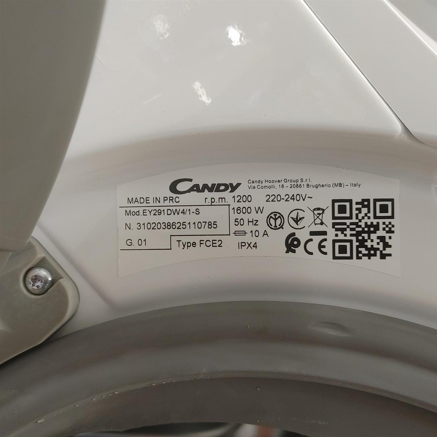 Lavatrice Candy EY291DW4/1-S 9 Kg