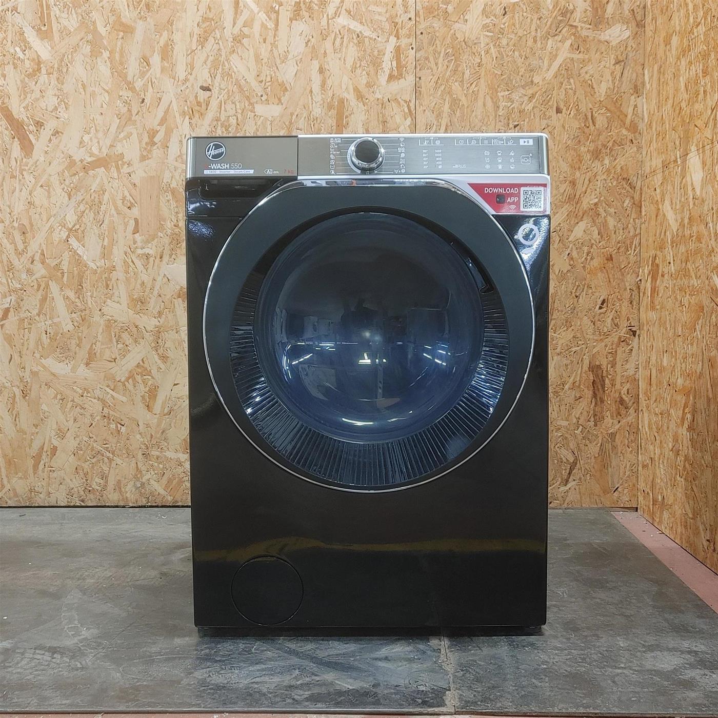 Lavatrice Slim Hoover H5WPB447 AMBCB8-S H-WASH 550 Classe A 7 Kg