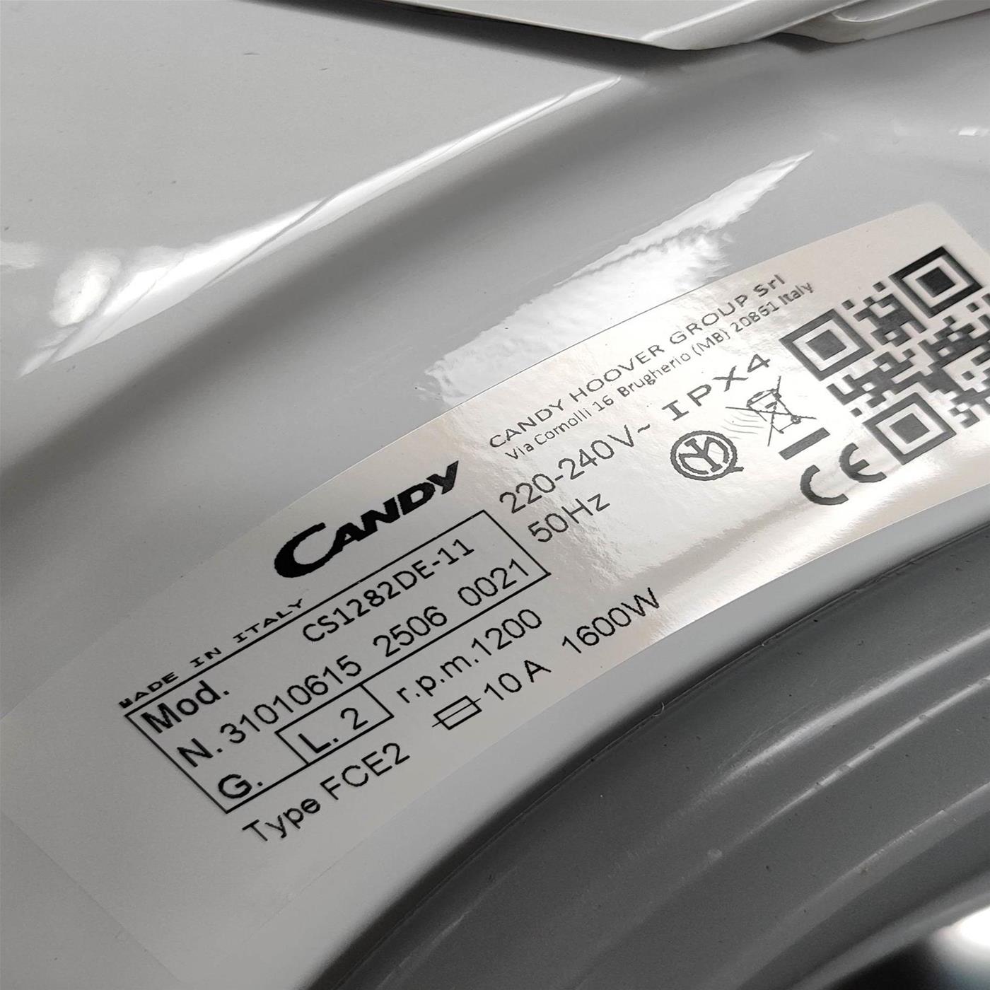 Lavatrice Candy Smart CS1282DE-11 8 Kg