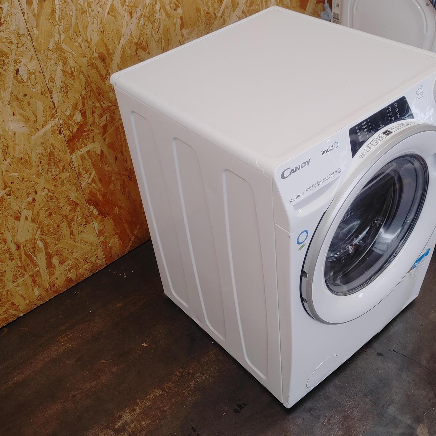 Lavatrice Candy RapidÓ RO14126DWMST-S Classe A Inverter Wi-Fi 12 Kg