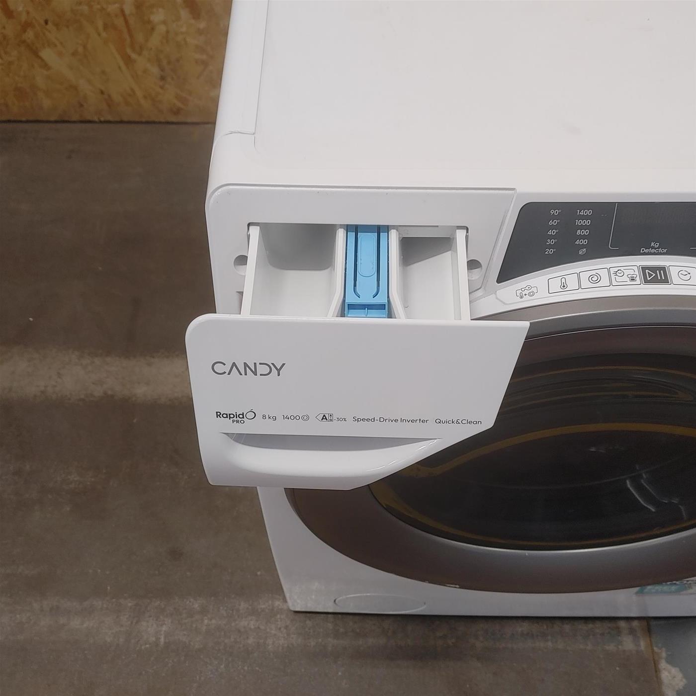 Lavatrice Candy RapidÓ PRO RP 486BWMR9/1-S Inverter, Vapore, Wi-Fi 8 Kg