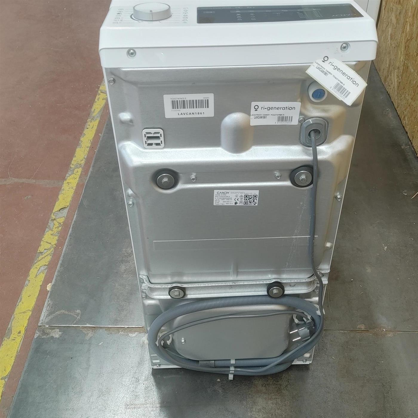 Lavatrice Candy TCA274TM5-S Classe A 7 Kg