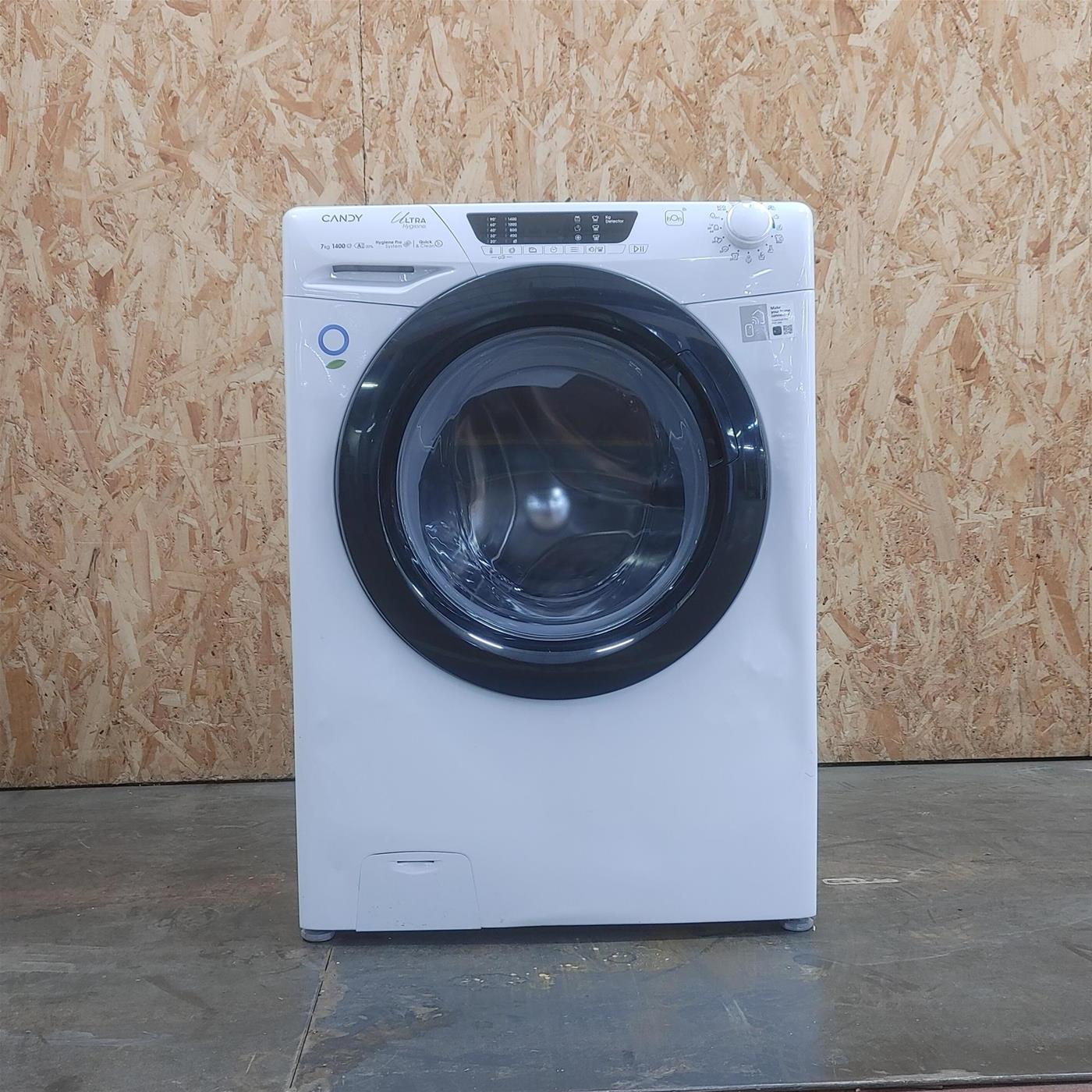 Lavatrice Slim Candy Ultra HES4 474TWMB8-S Inverter Wi-Fi Classe A 7 Kg
