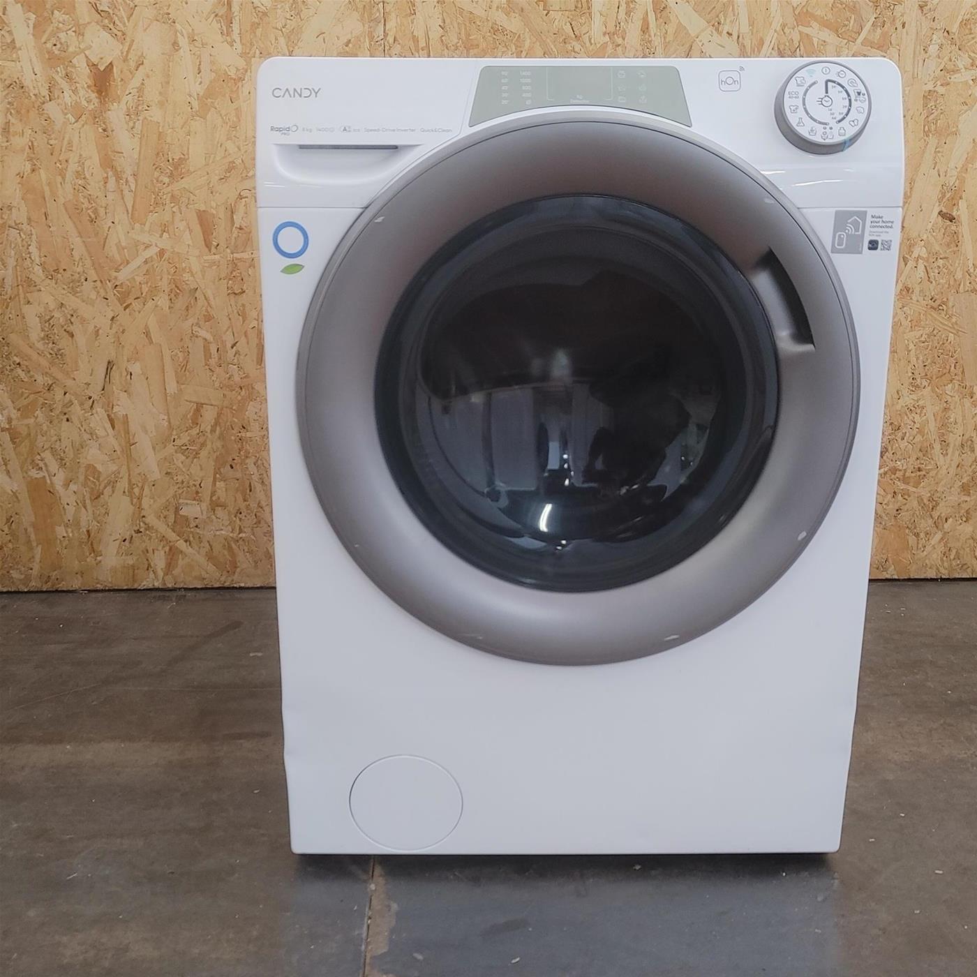 Lavatrice Candy RapidÓ PRO RP 486BWMR9/1-S Classe A, Inverter, Wi-Fi 8 Kg