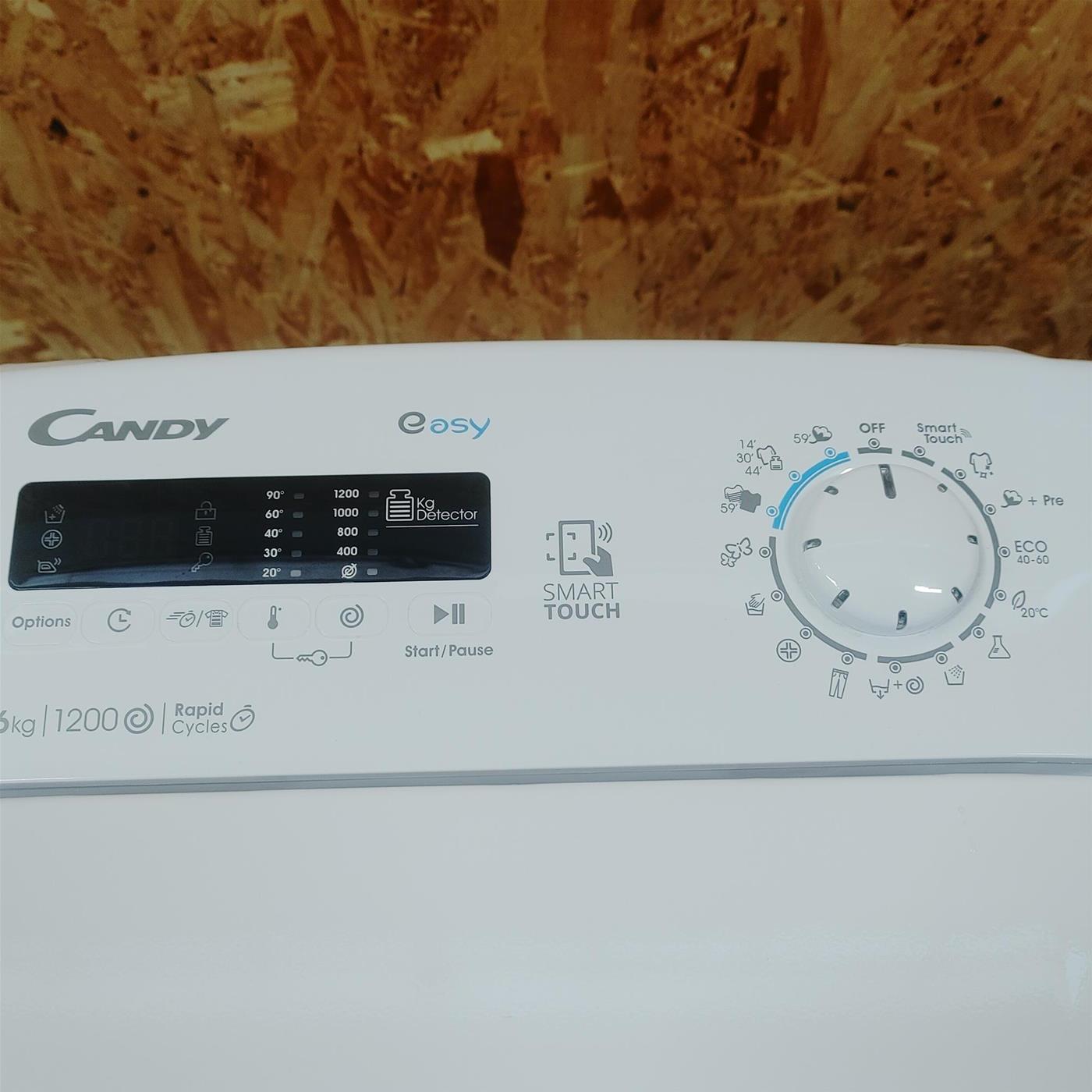 Lavatrice Candy Easy EYT 1262DWE/1-S Wi-Fi 6 Kg