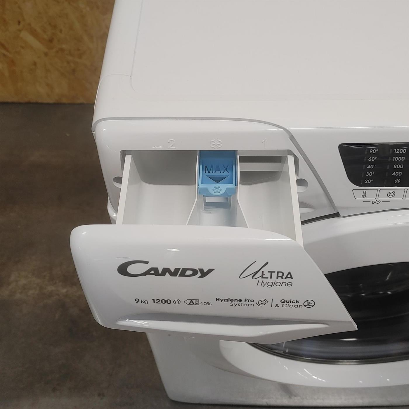 Lavatrice Candy Ultra Hygiene HE 1294TWM6/1-S Inverter Classe A 9 Kg