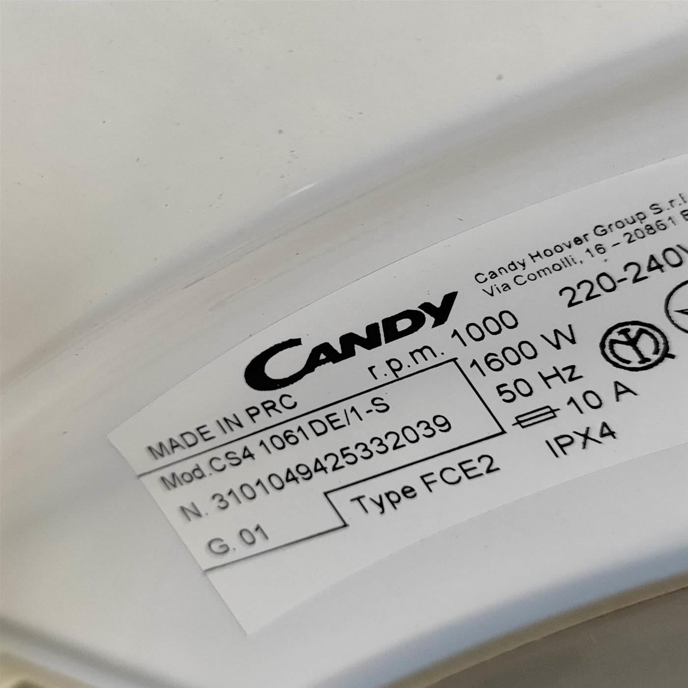 Lavatrice Candy Smart CS4 1061DE/1-S 6 Kg