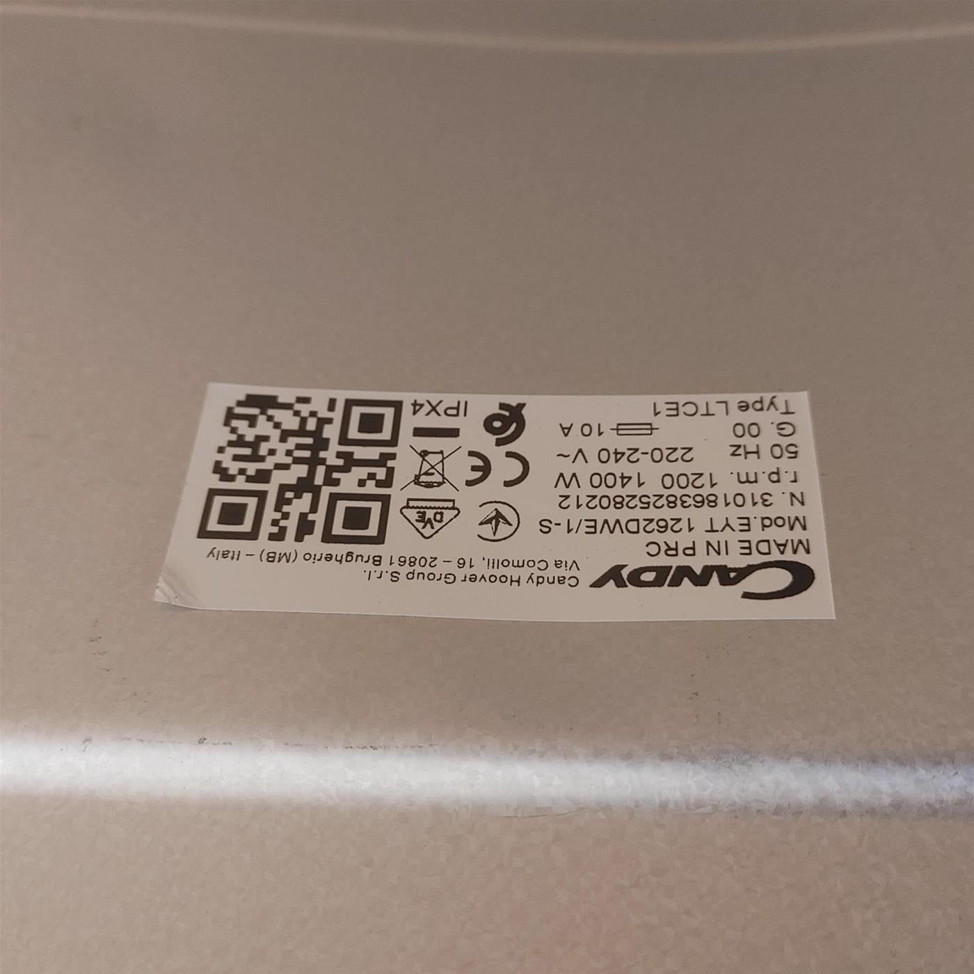 Lavatrice Candy Easy EYT 1262DWE/1-S Wi-Fi 6 Kg