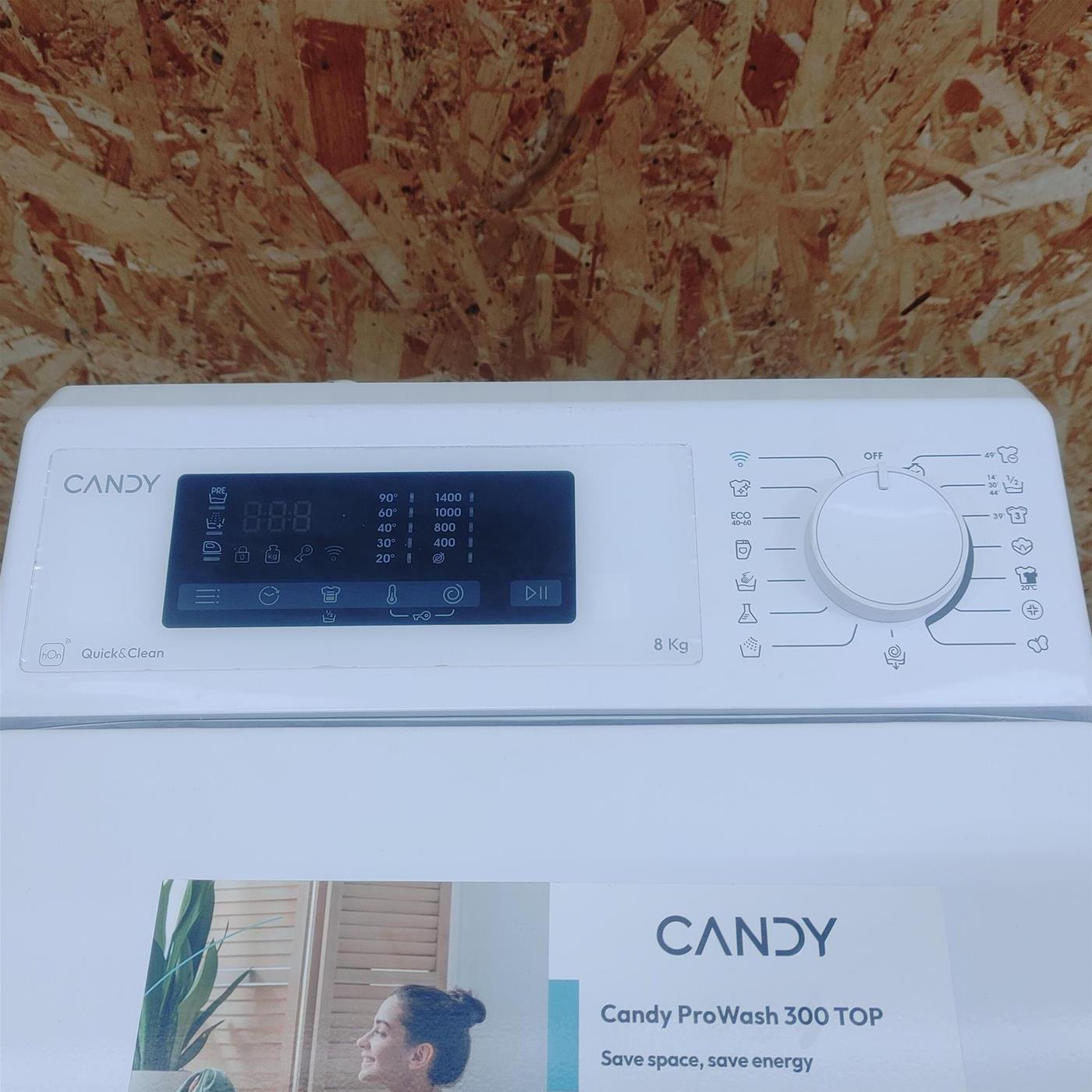 Lavatrice Candy ProWash 300 TCA483D2-S Wi-Fi 8 Kg