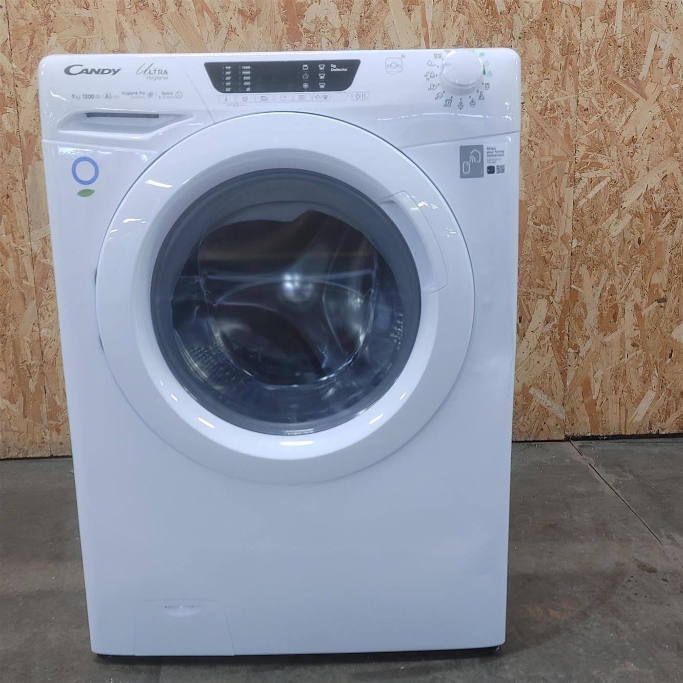 Lavatrice Candy Ultra Hygiene HE 1294TWM6/1-S Classe A 9 Kg