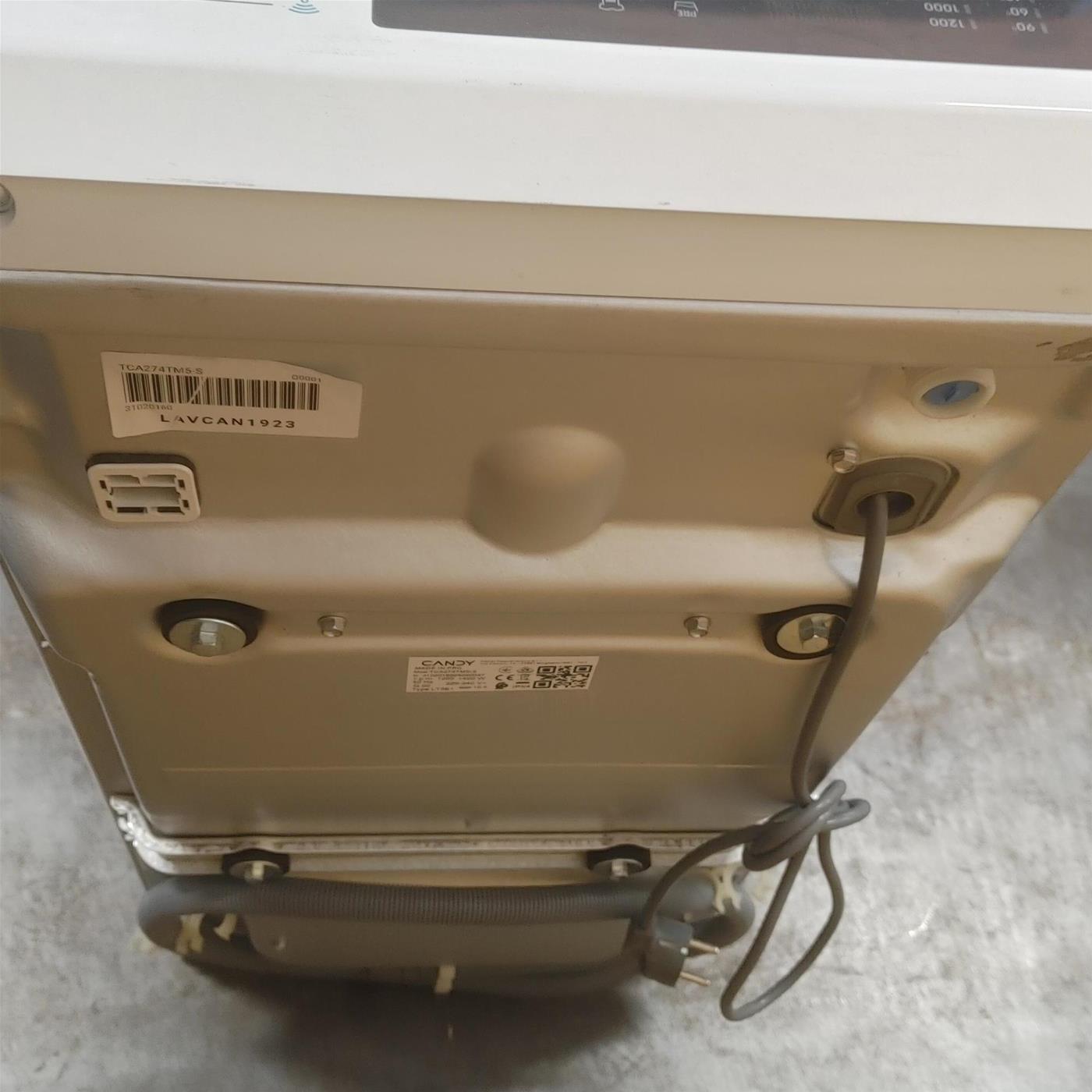 Lavatrice Candy TCA274TM5-S Classe A 7 Kg