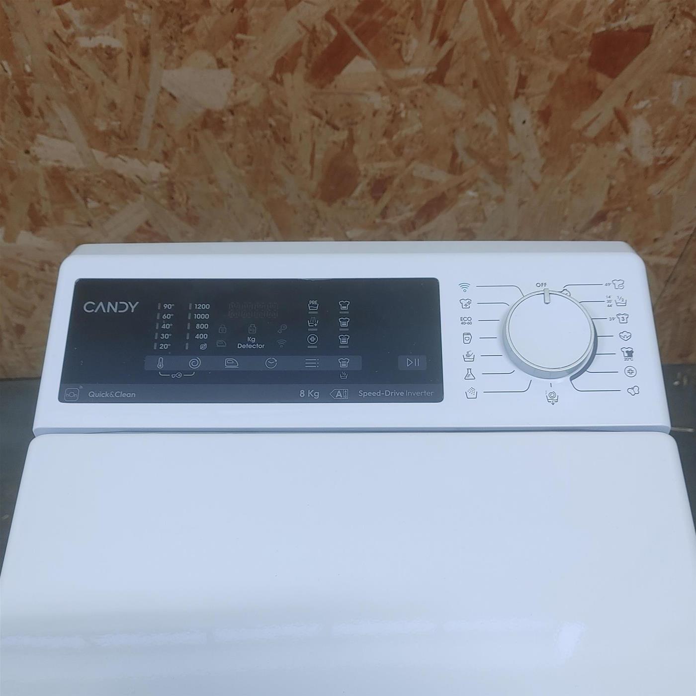Lavatrice Candy ProWash 500 Wi-Fi Smart Wash TCA284TM5-S Classe A 8 Kg