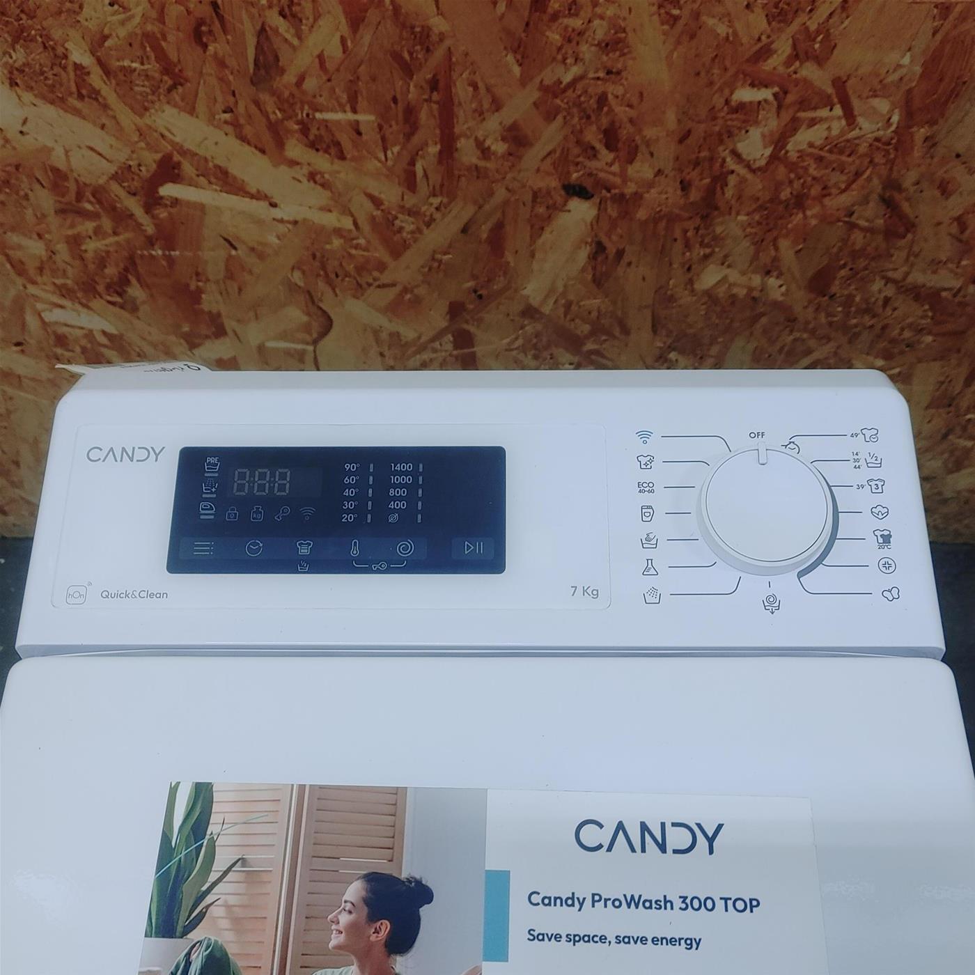 Lavatrice Candy ProWash 300 TCA473D3-S Wi-Fi 7 Kg