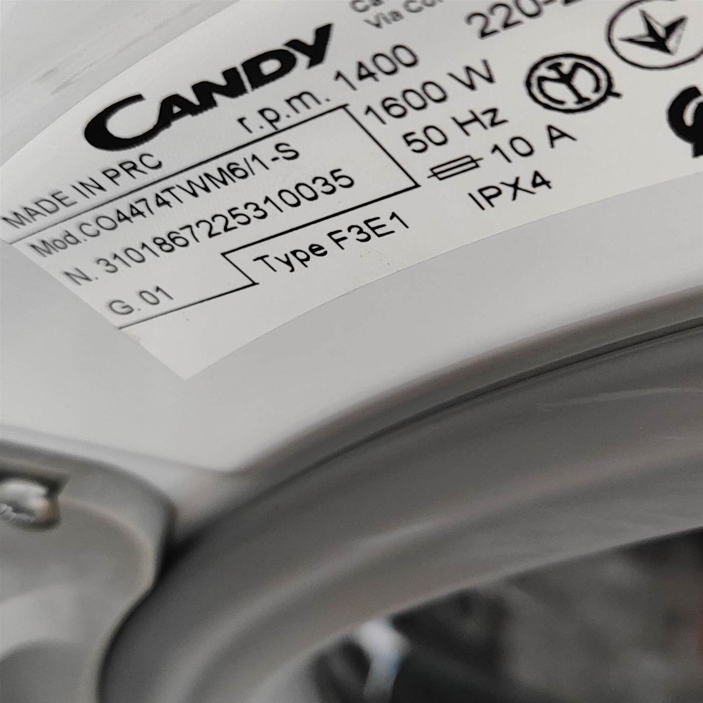Lavatrice Slim Candy Smart Pro Inverter CO4474TWM6/1-S Wi-Fi Classe A 7 Kg