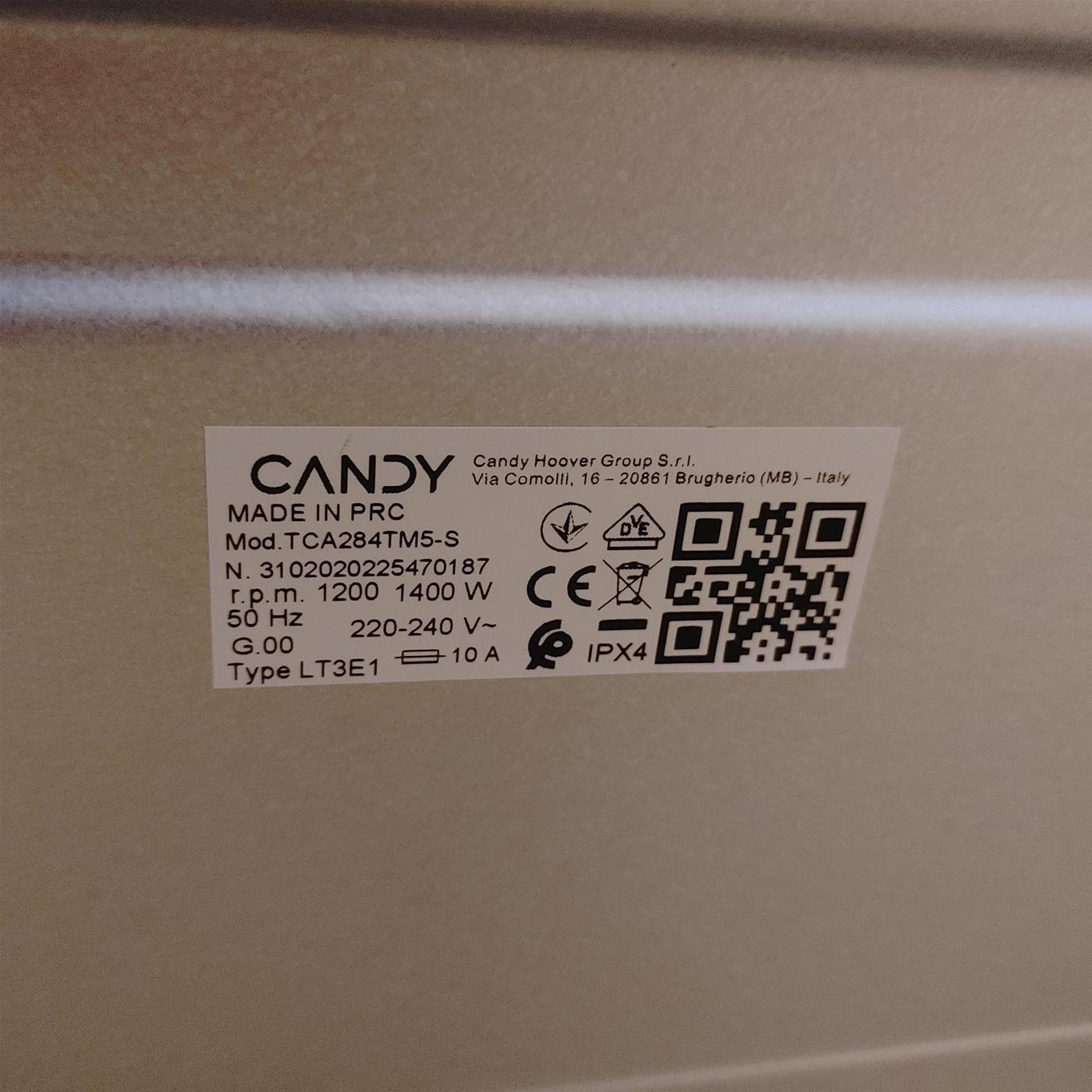 Lavatrice Candy ProWash 500 TCA284TM5-S Wi-Fi Classe A 8 Kg