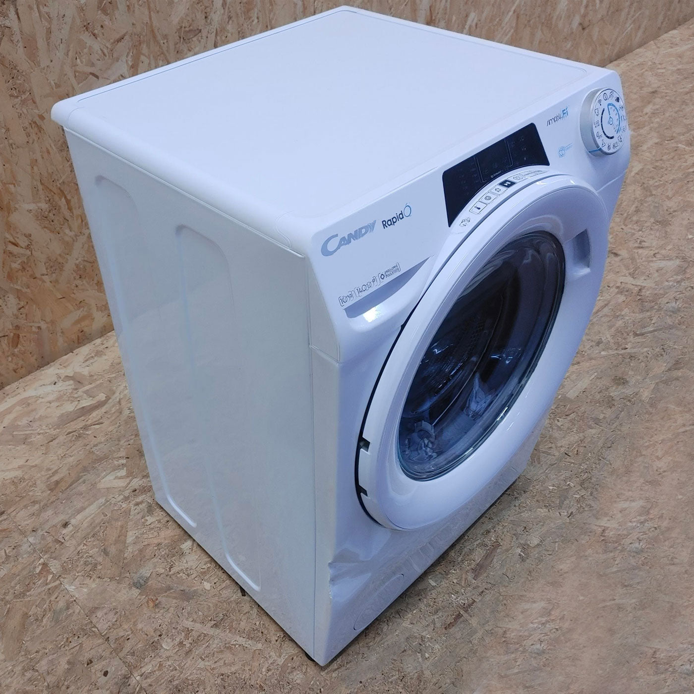 Candy RapidÓ RO 14104DXH5 lavatrice Caricamento frontale 10 kg 1400 Giri/min Bianco