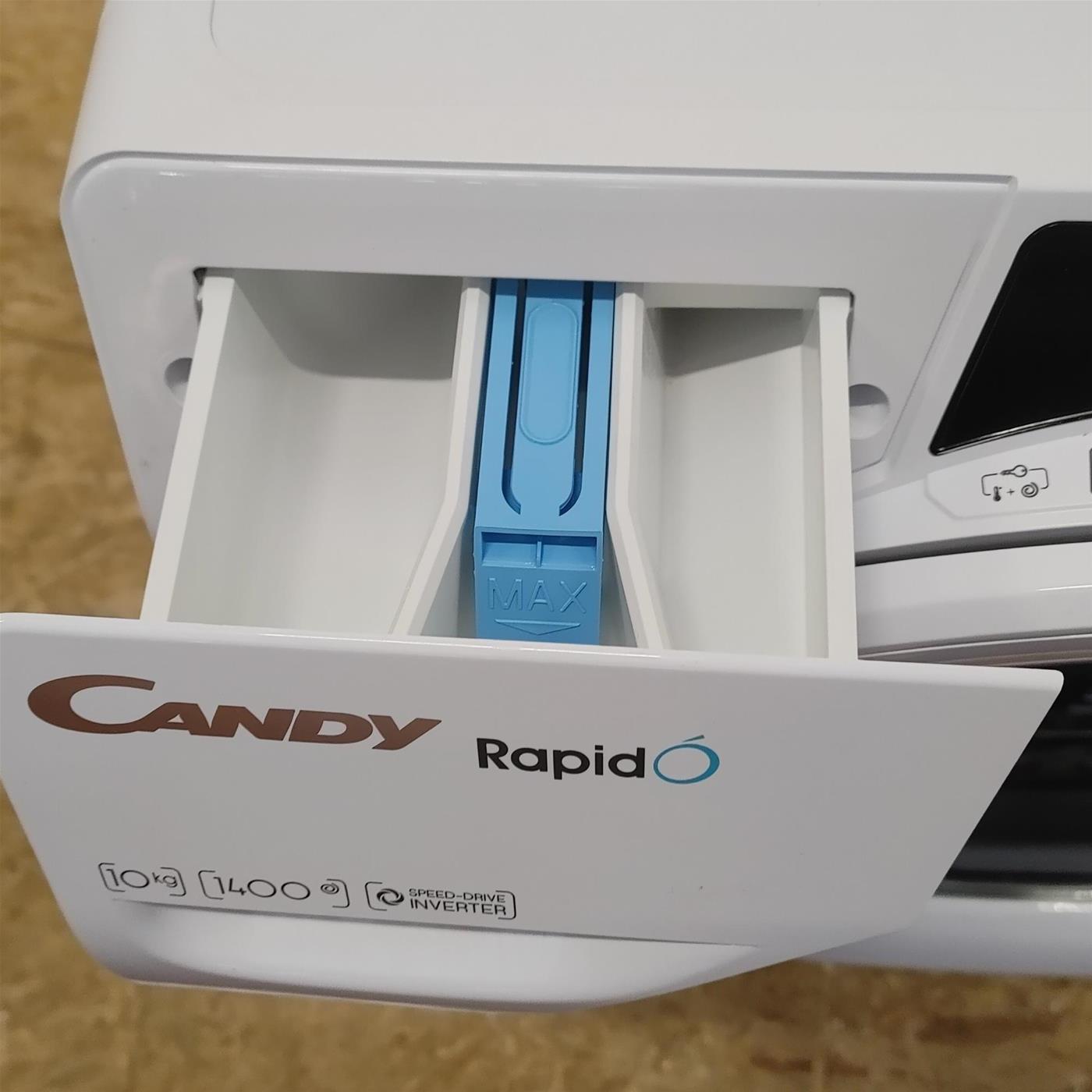Candy RapidÓ RO 14104DXH5 lavatrice Caricamento frontale 10 kg 1400 Giri/min Bianco
