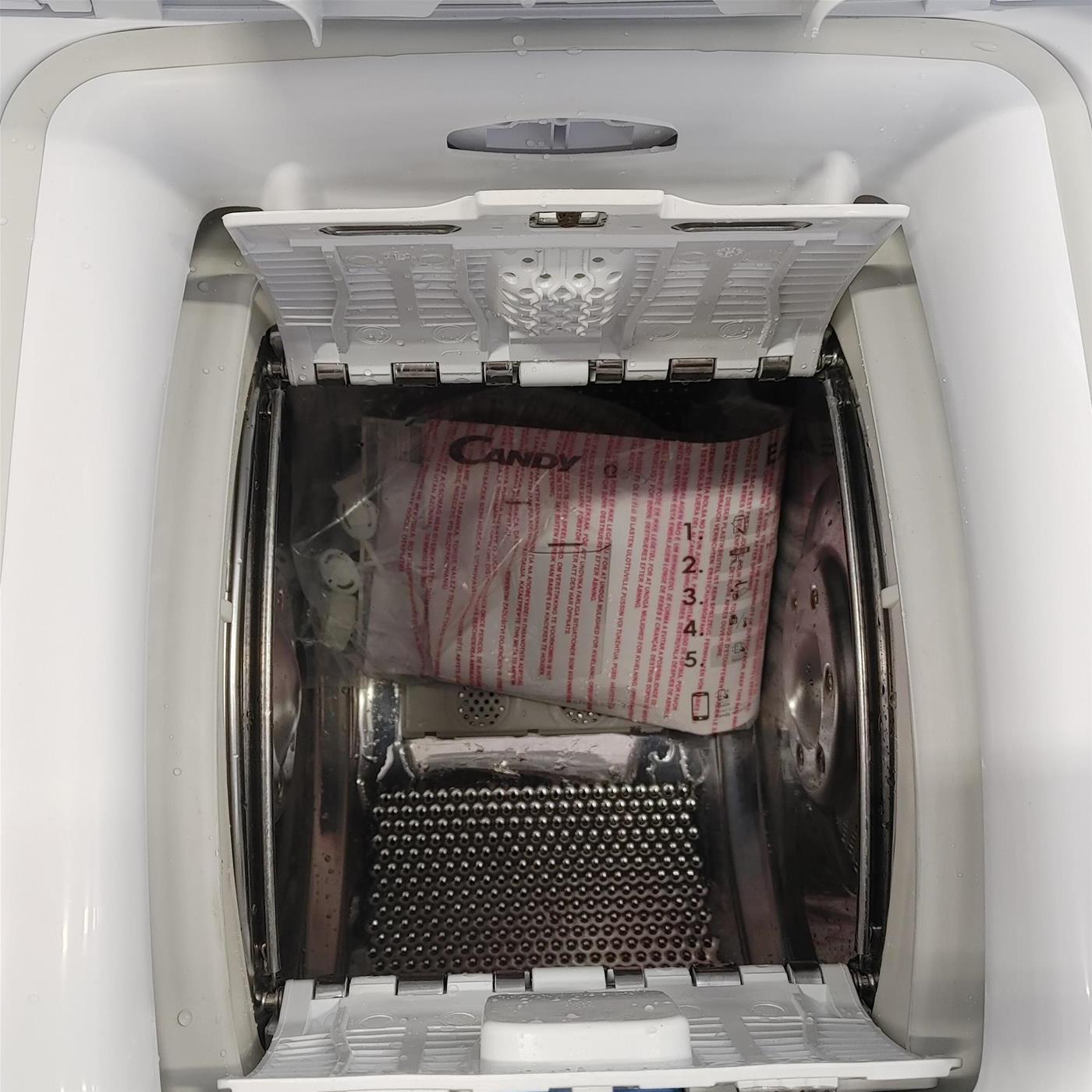 Candy Easy EYT 1262DWE/1-S lavatrice Caricamento dall'alto 6 kg 1200 Giri/min D Bianco