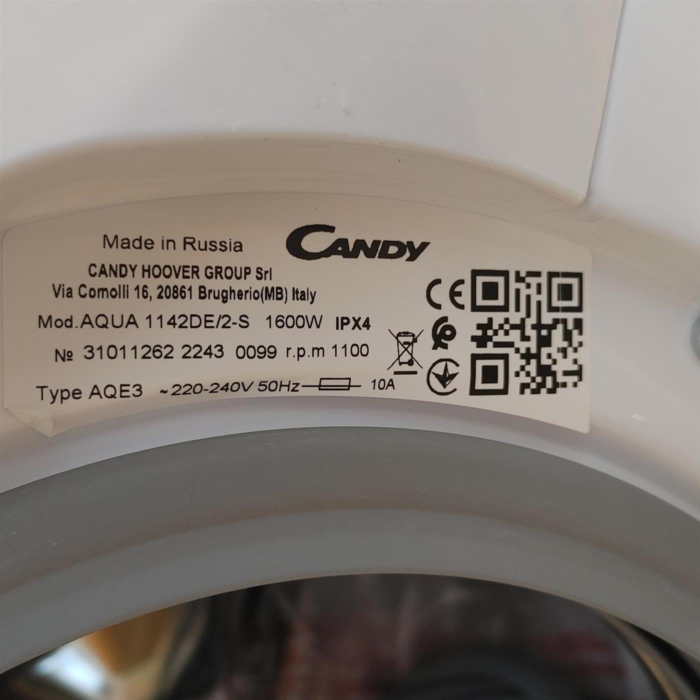 Candy Aquamatic AQUA 1042D1/2-S Lavatrice
