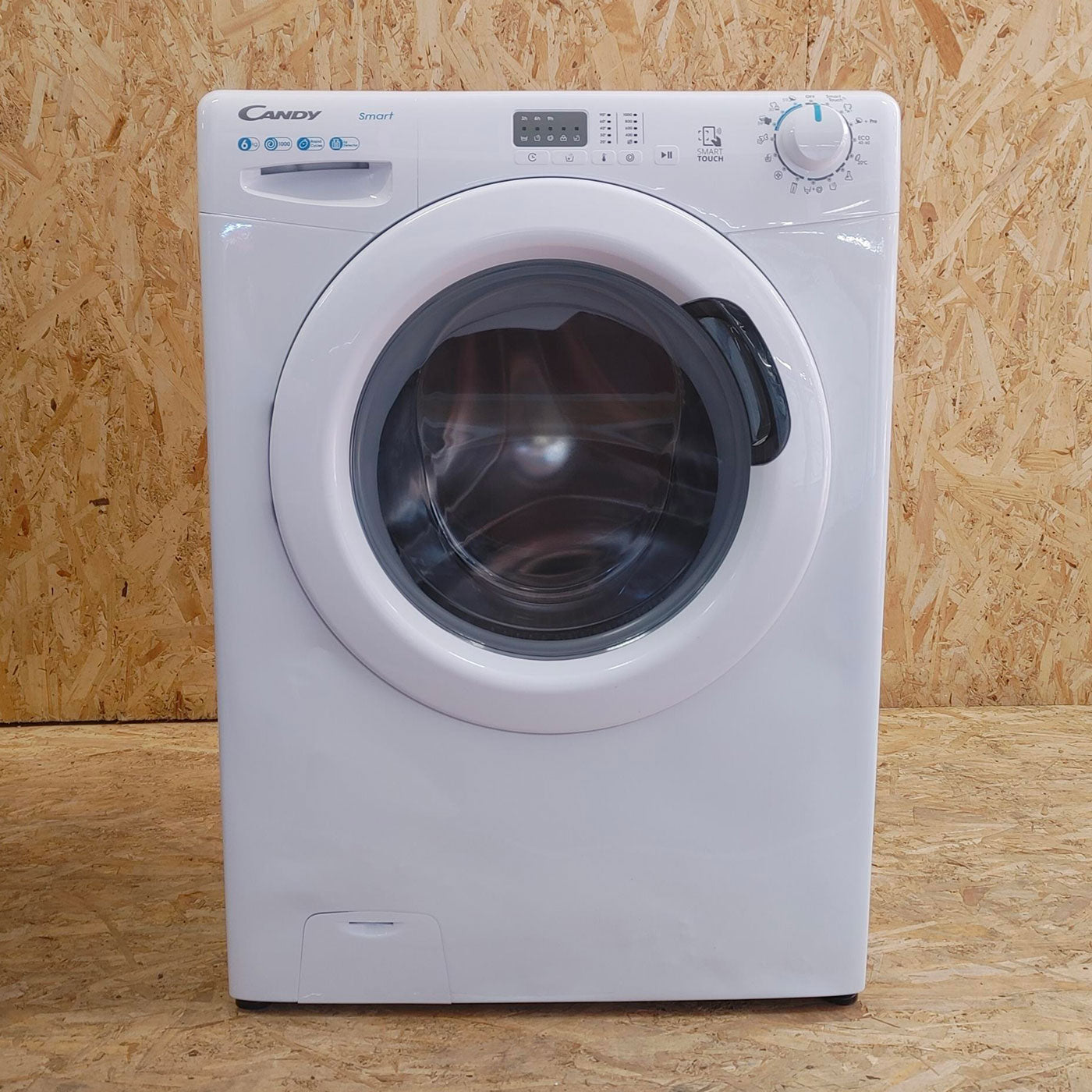 Candy Smart CS4 1061DE/1-S lavatrice Caricamento frontale 6 kg 1000 Giri/min D Bianco