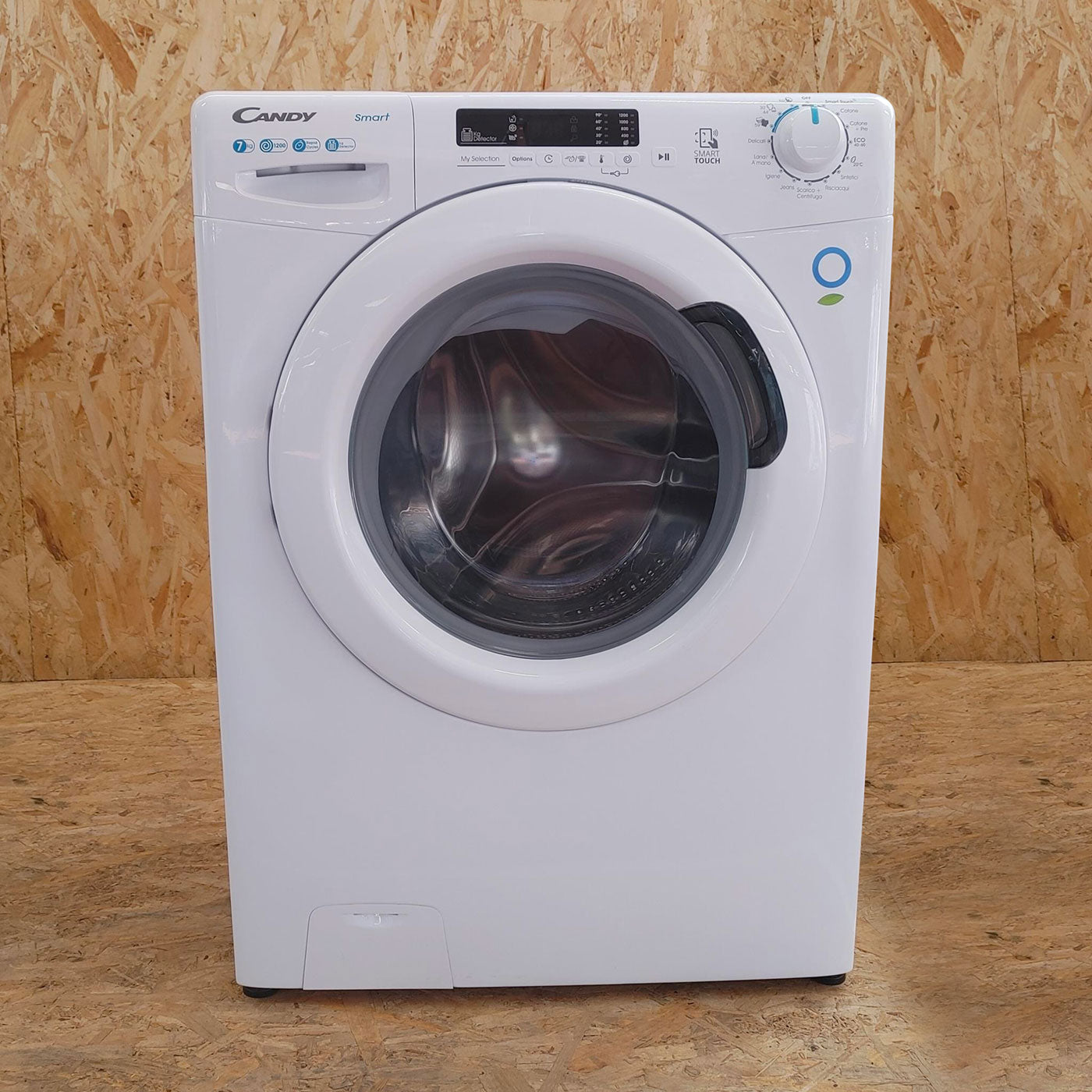 Candy Smart CS 1272D3/1-01 lavatrice Caricamento frontale 7 kg 1200 Giri/min Bianco