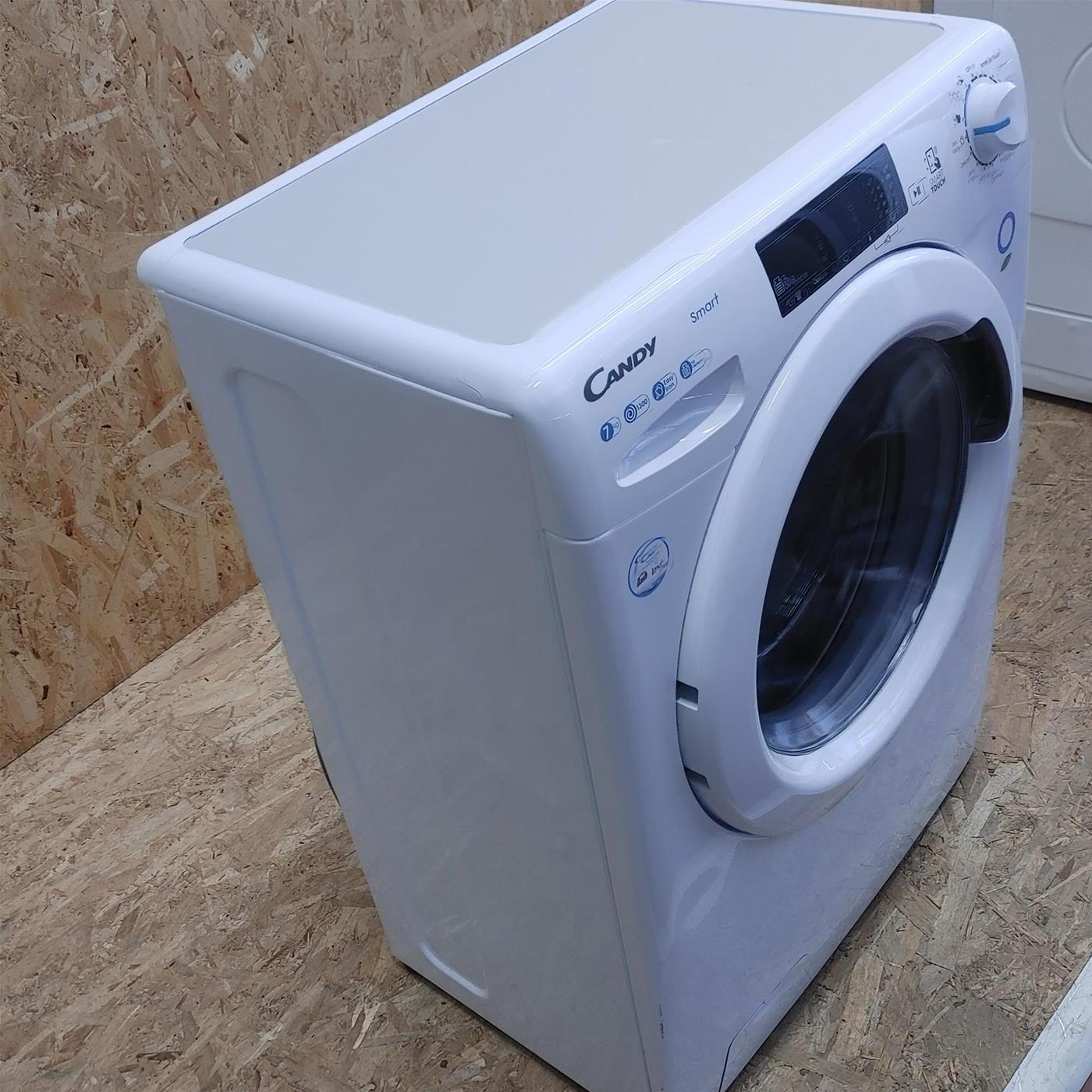 Candy Smart CSS4137TE/1-11 lavatrice Caricamento frontale 7 kg 1300 Giri/min D Bianco