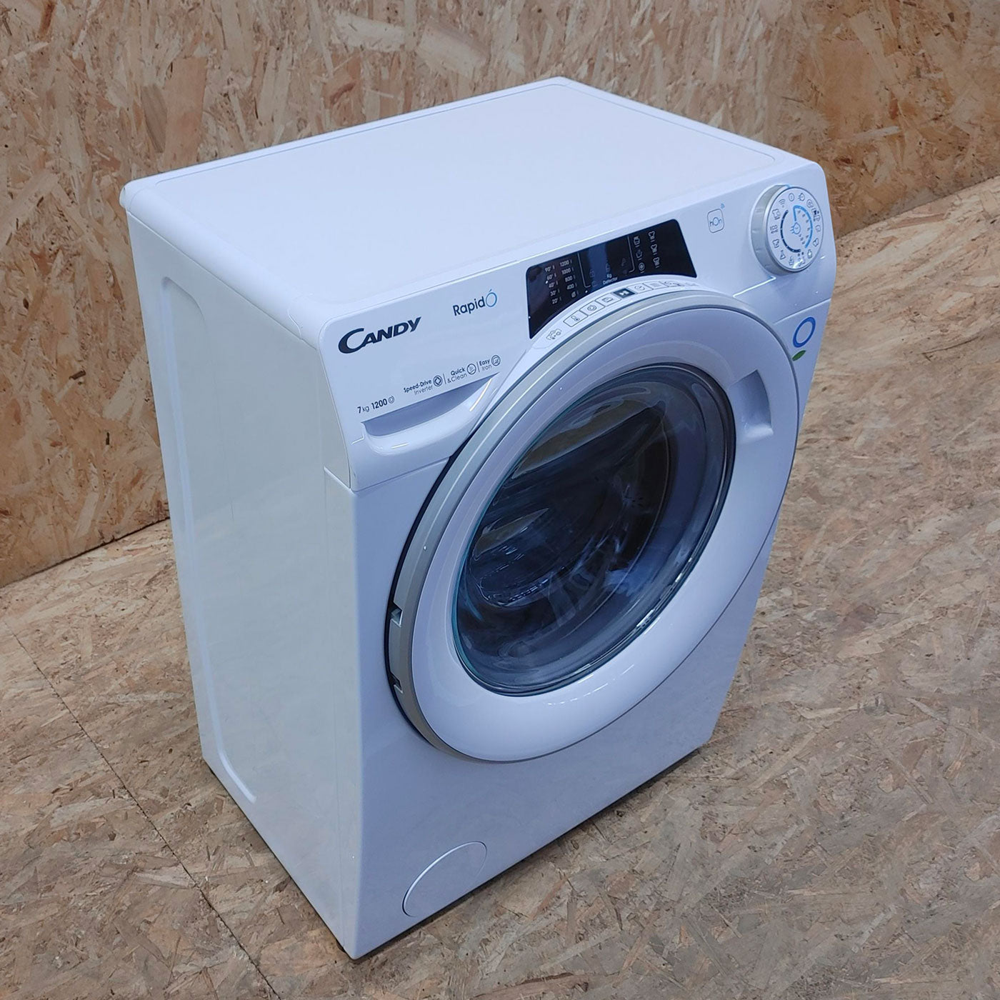 Candy RapidÓ RO41274DWMST/1-S washing machine Front-load 7 kg 1200 RPM A White