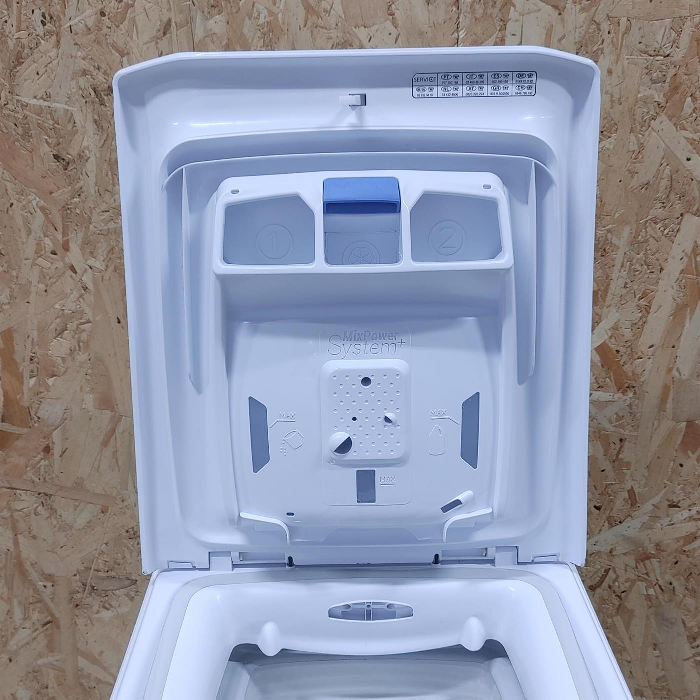 Candy Smart CSTG 272DVE/1-S Lavatrice Caricamento dall'alto 7 kg 1200 Giri/min Bianco