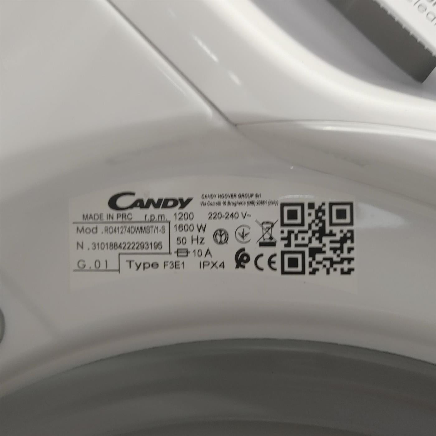 Candy RapidÓ RO41274DWMST/1-S washing machine Front-load 7 kg 1200 RPM A White