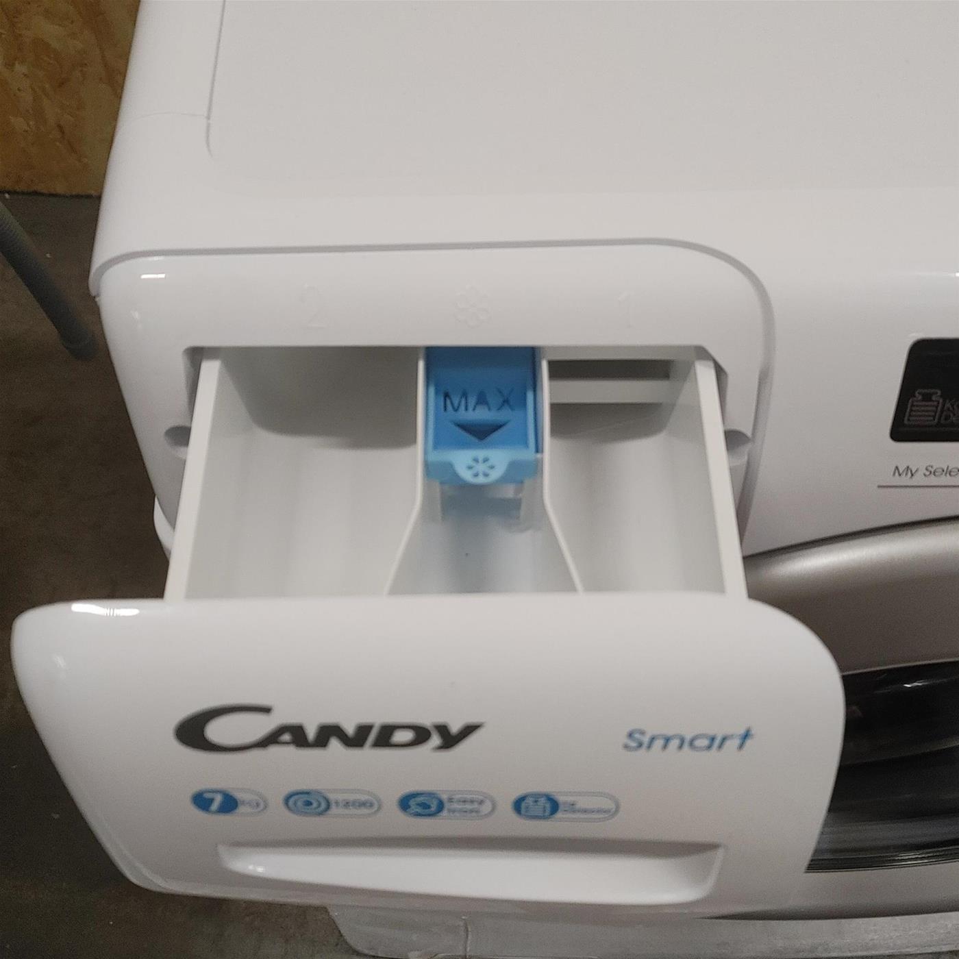 Lavatrice Candy Smart 7kg CSS41272DWSE - 1200 RPM, 16 Programmi, NFC - Foto 8