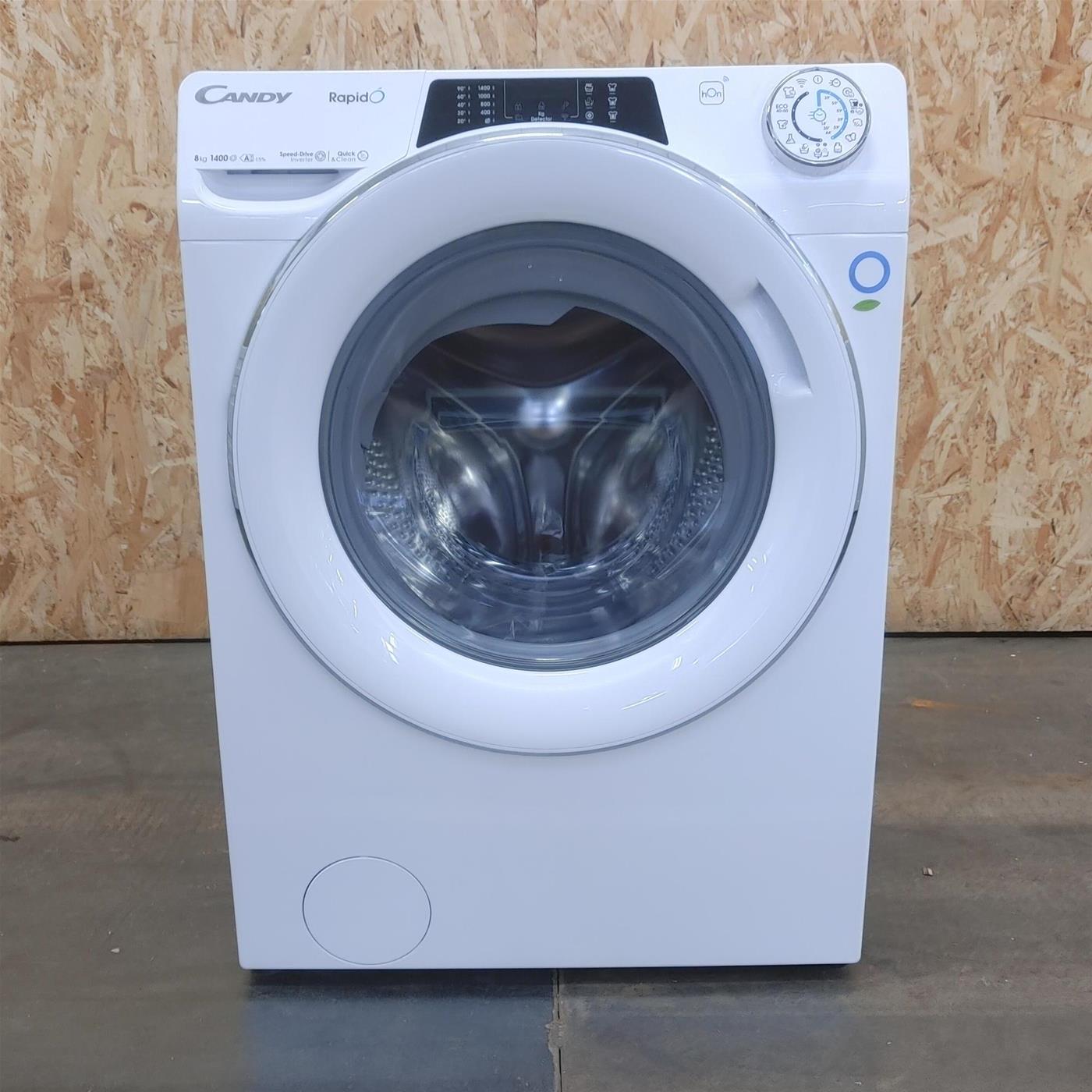 CANDY RO 486DWMC7/1-S LAVATRICE, Caricamento frontale, 8 kg, 53 cm, Classe A