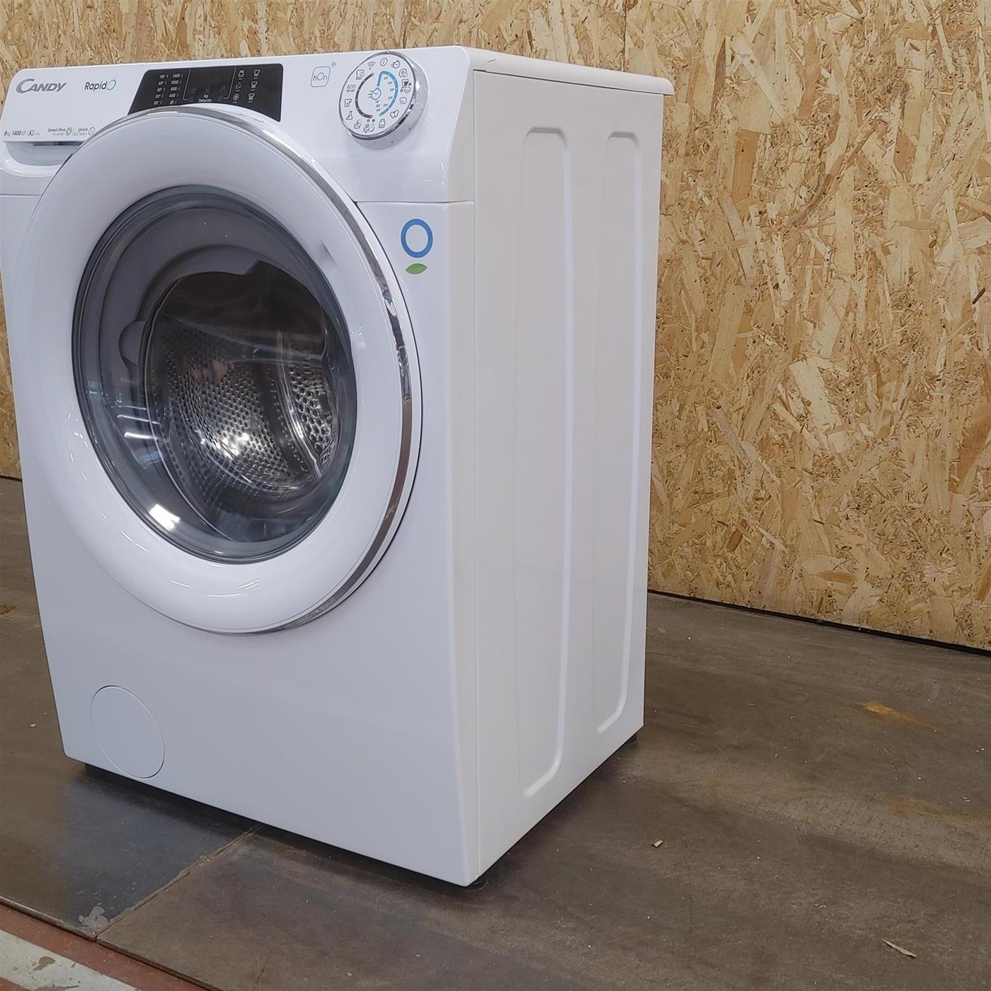 CANDY RO 486DWMC7/1-S LAVATRICE, Caricamento frontale, 8 kg, 53 cm, Classe A
