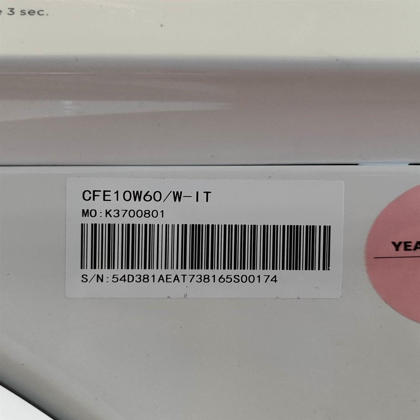 Lavatrice Slim COMFEE CFE10W60/W-IT 6 Kg